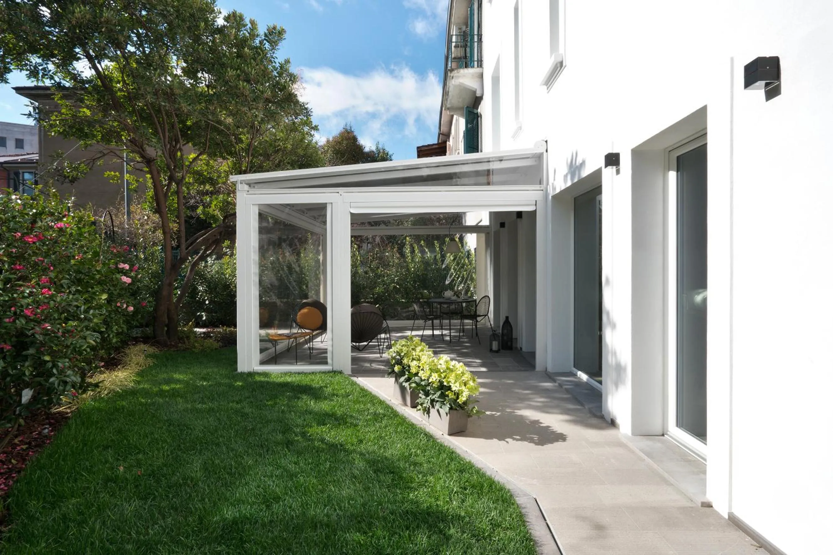 Patio in Conti Guest House