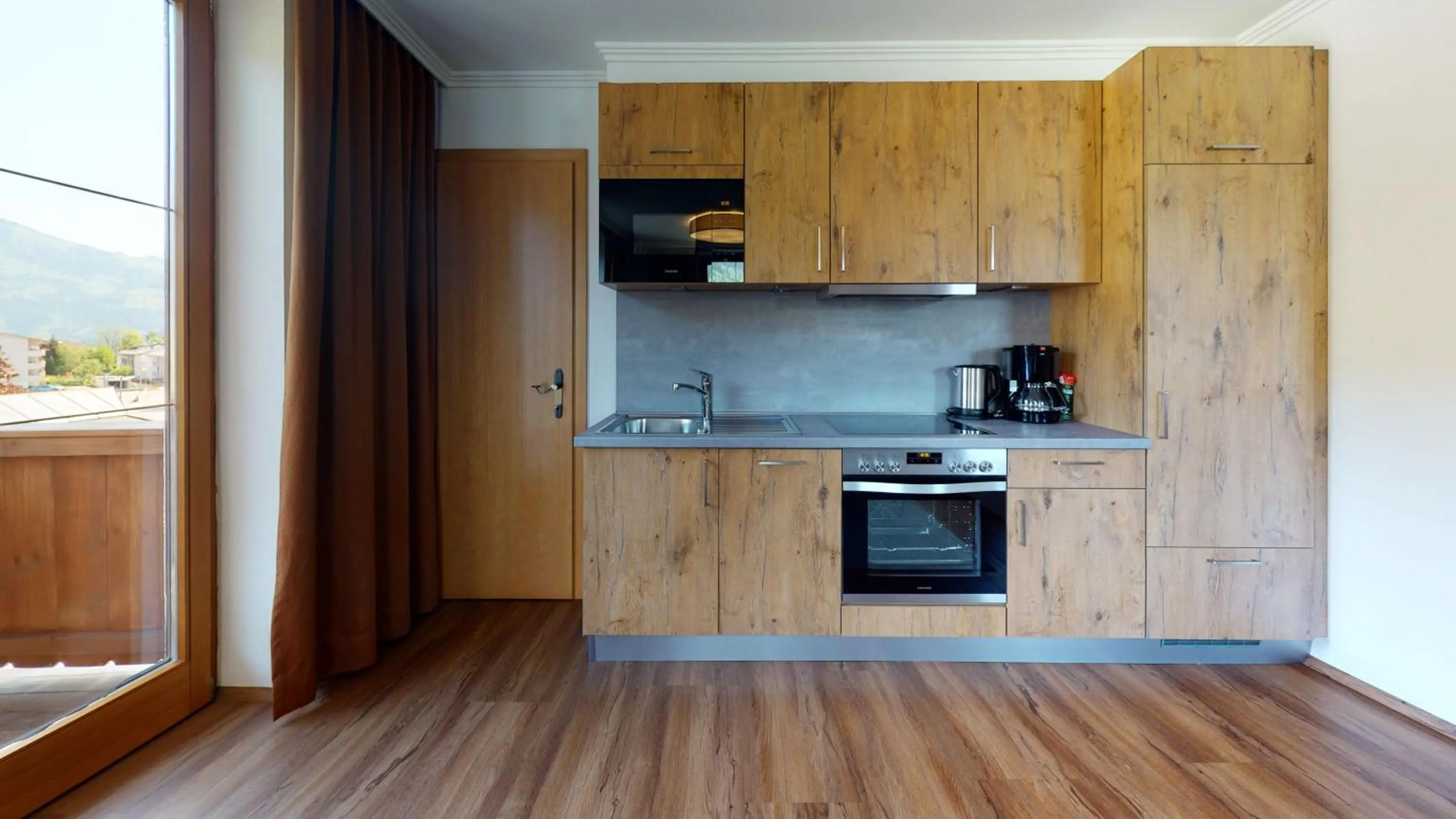 Kitchen or kitchenette in Appartements KALSWIRT