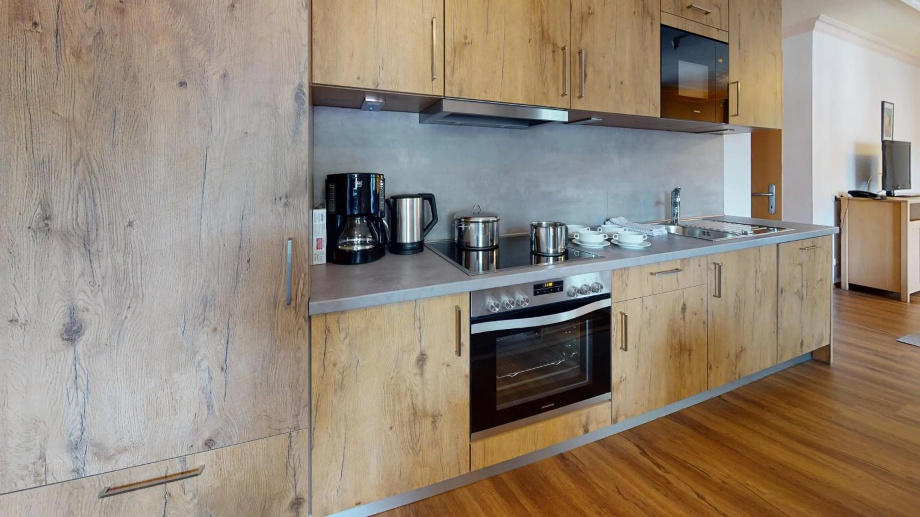 Kitchen or kitchenette in Appartements KALSWIRT