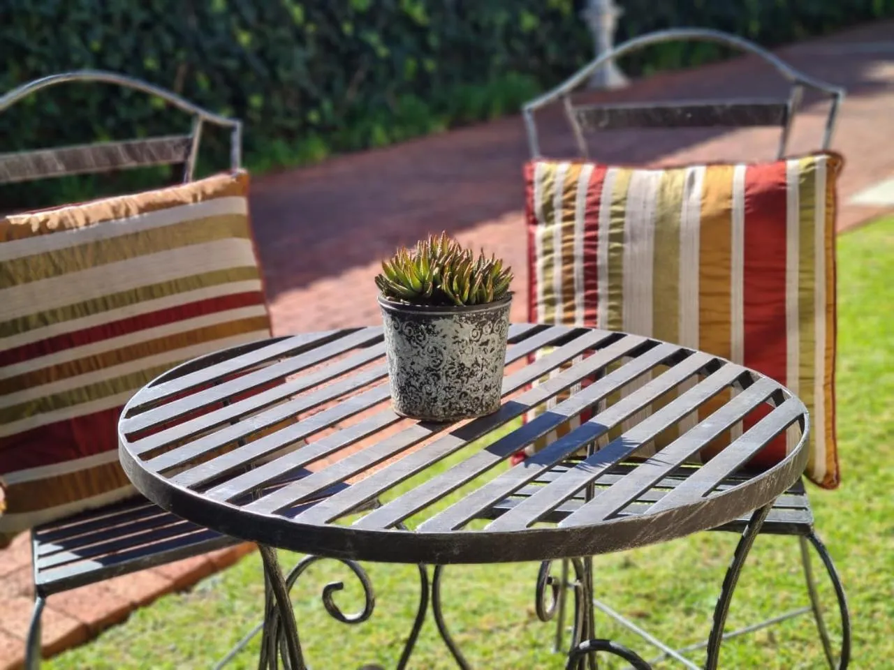 Garden in Jakkalsdraai Guest House