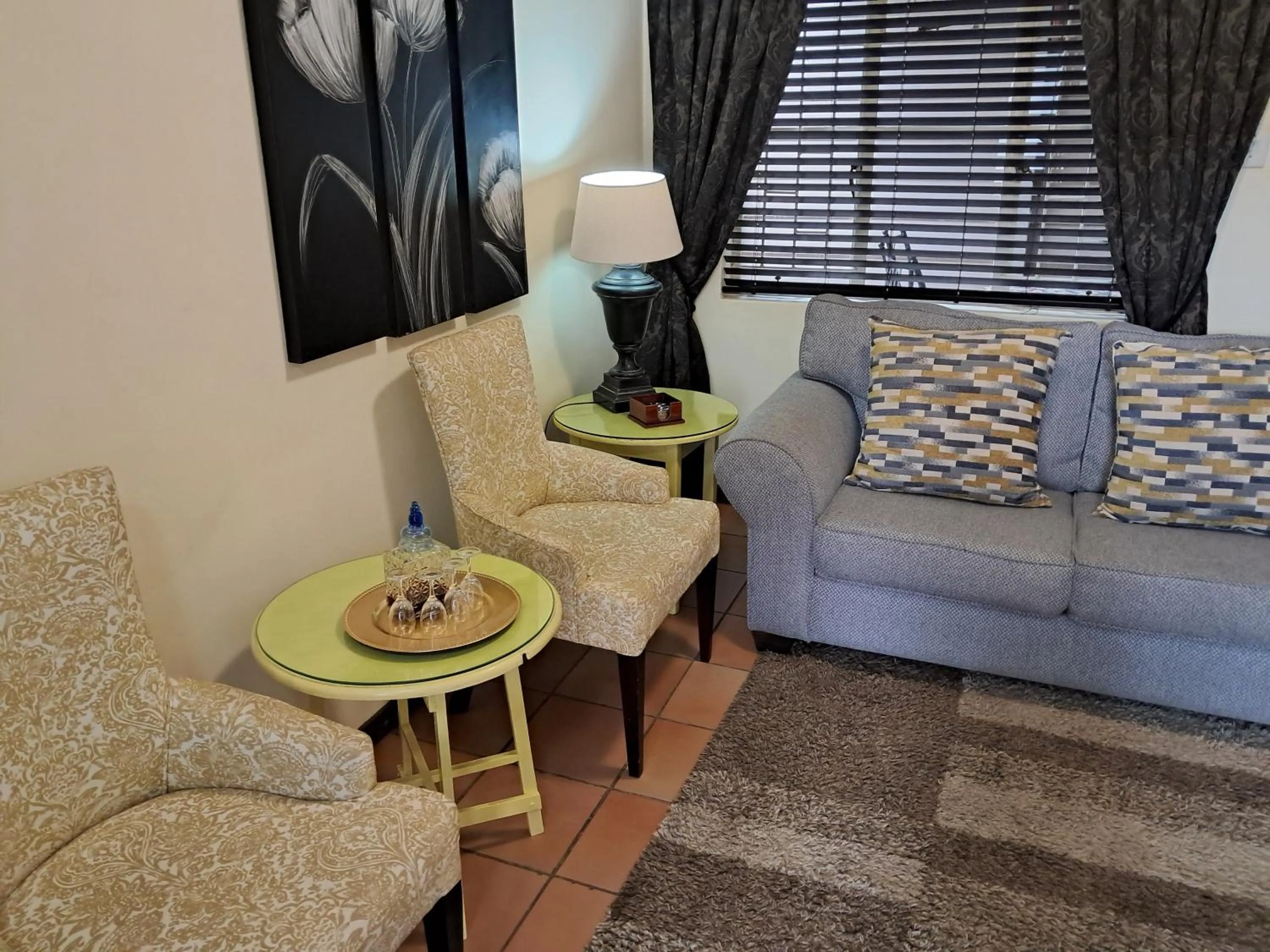 Living room in Jakkalsdraai Guest House