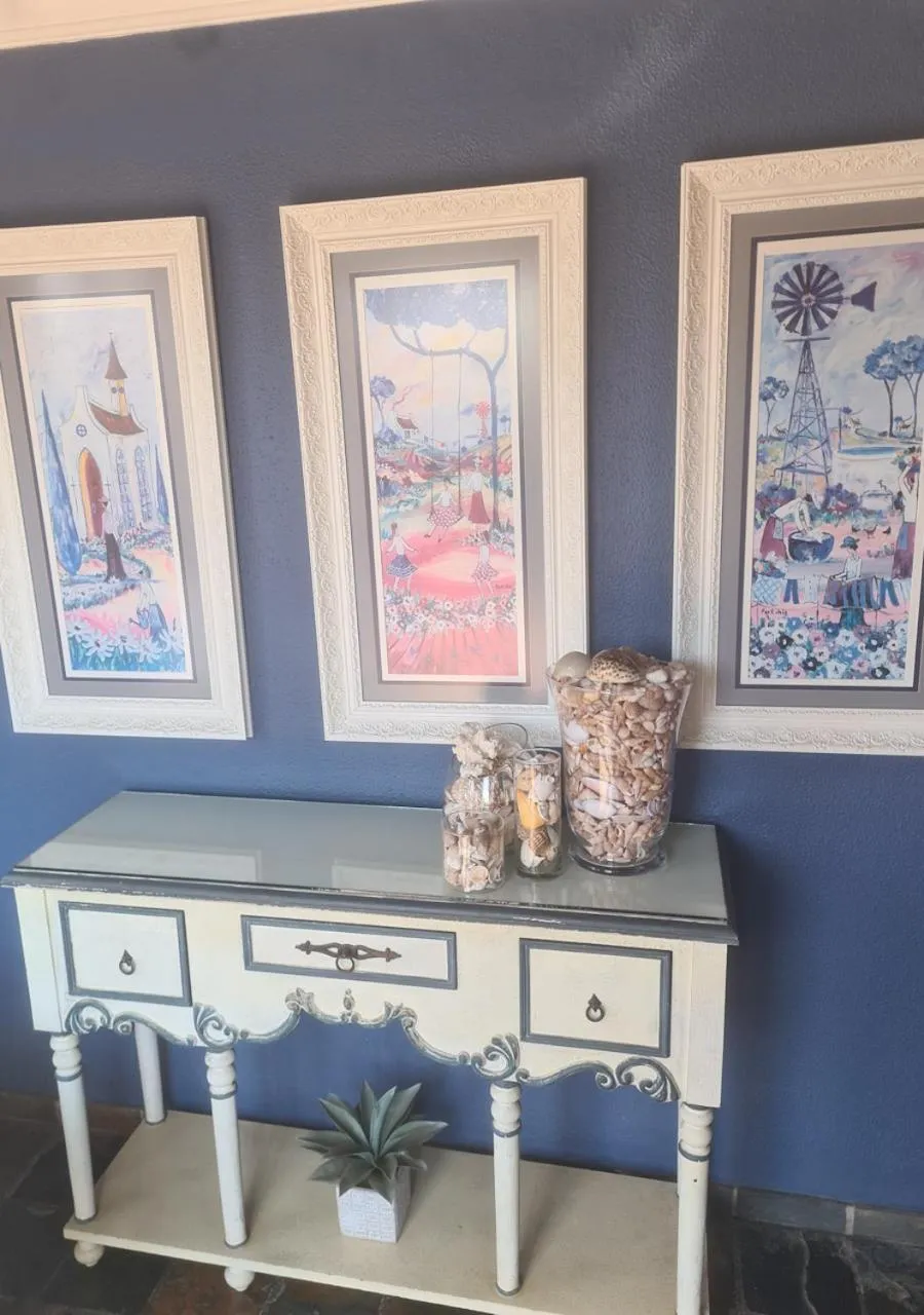 Lobby or reception in Jakkalsdraai Guest House