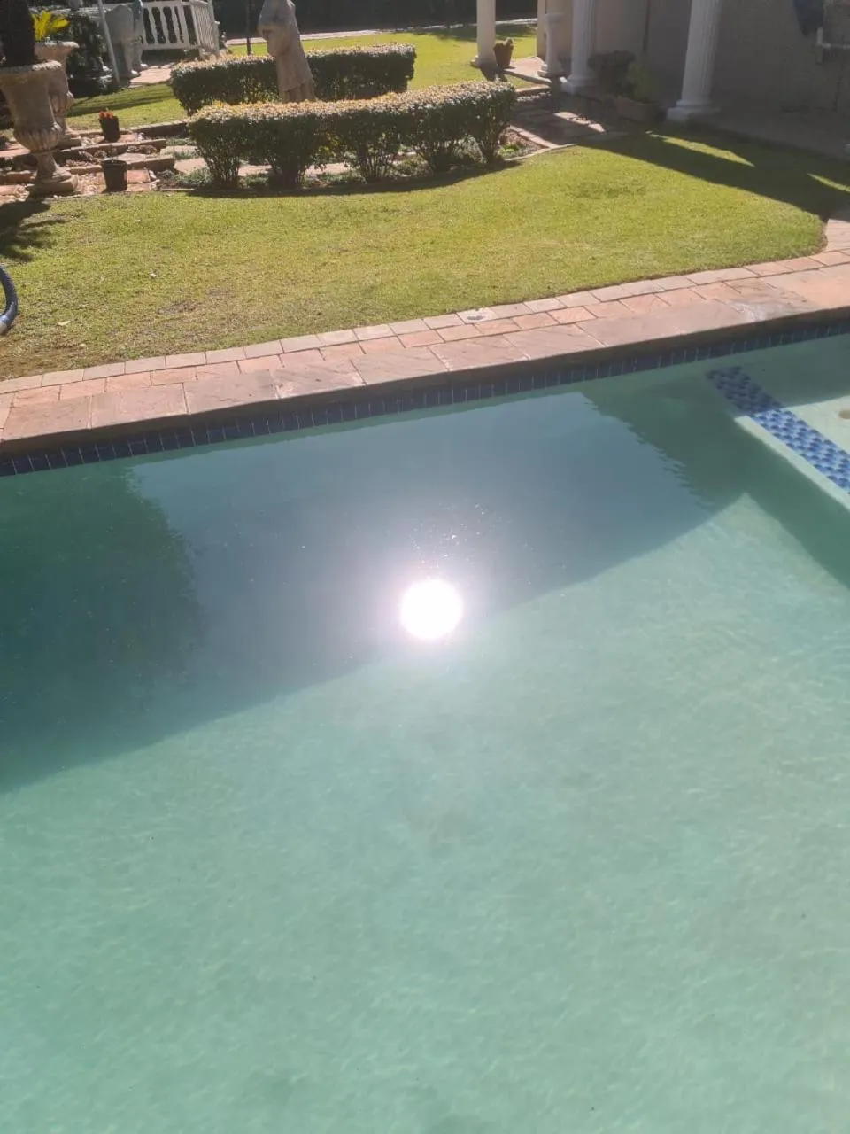 Swimming pool in Jakkalsdraai Guest House