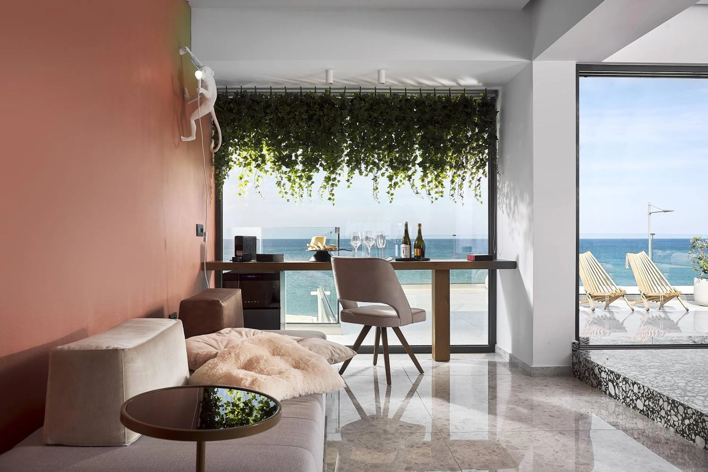 Sea view in Dyo Suites