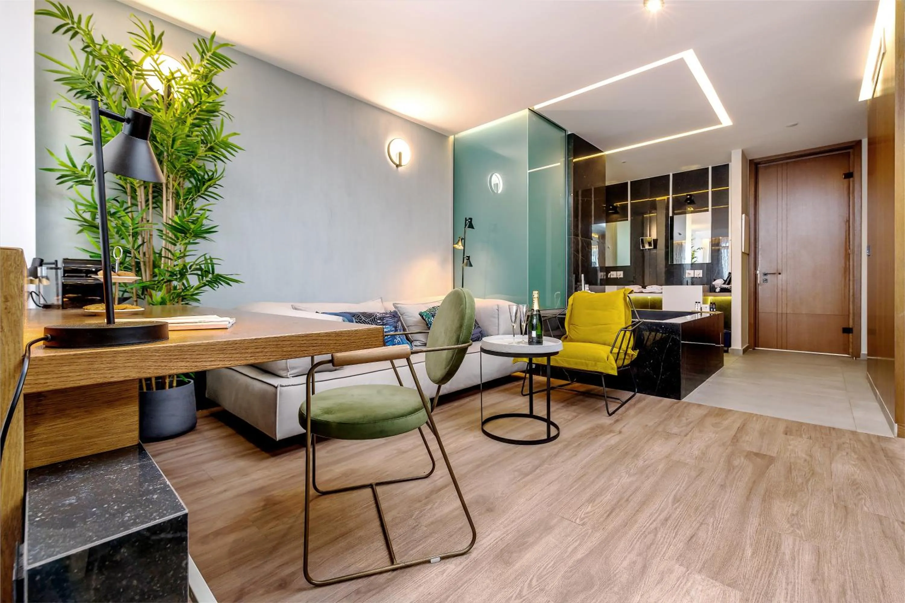 Living room in Dyo Suites