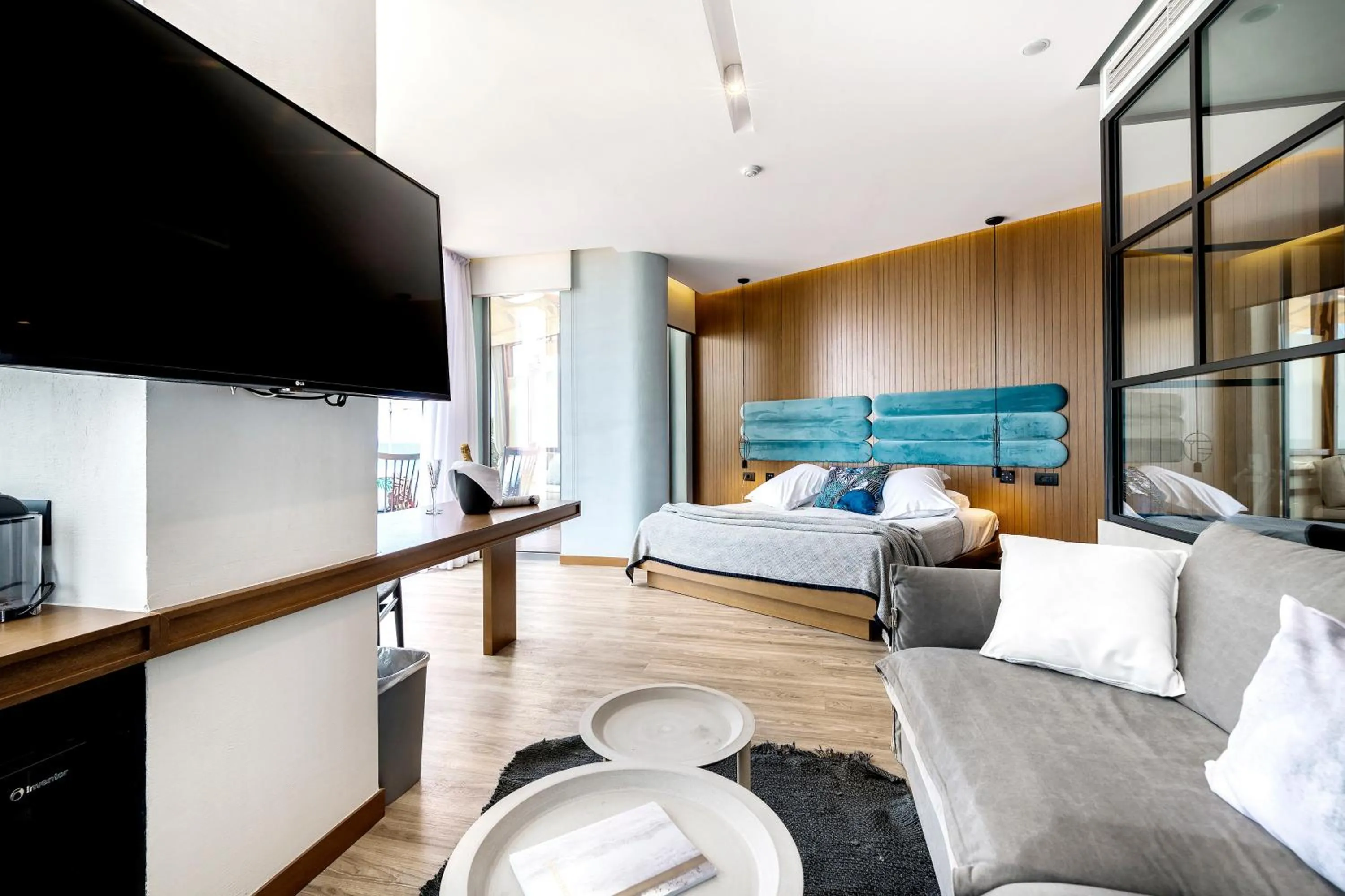 Living room in Dyo Suites