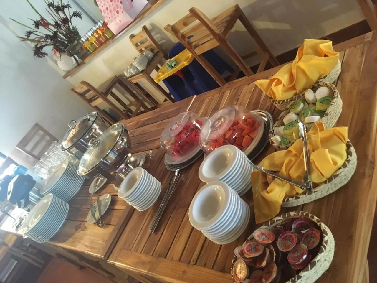 Breakfast in Awa De Mar Hotel Tolu