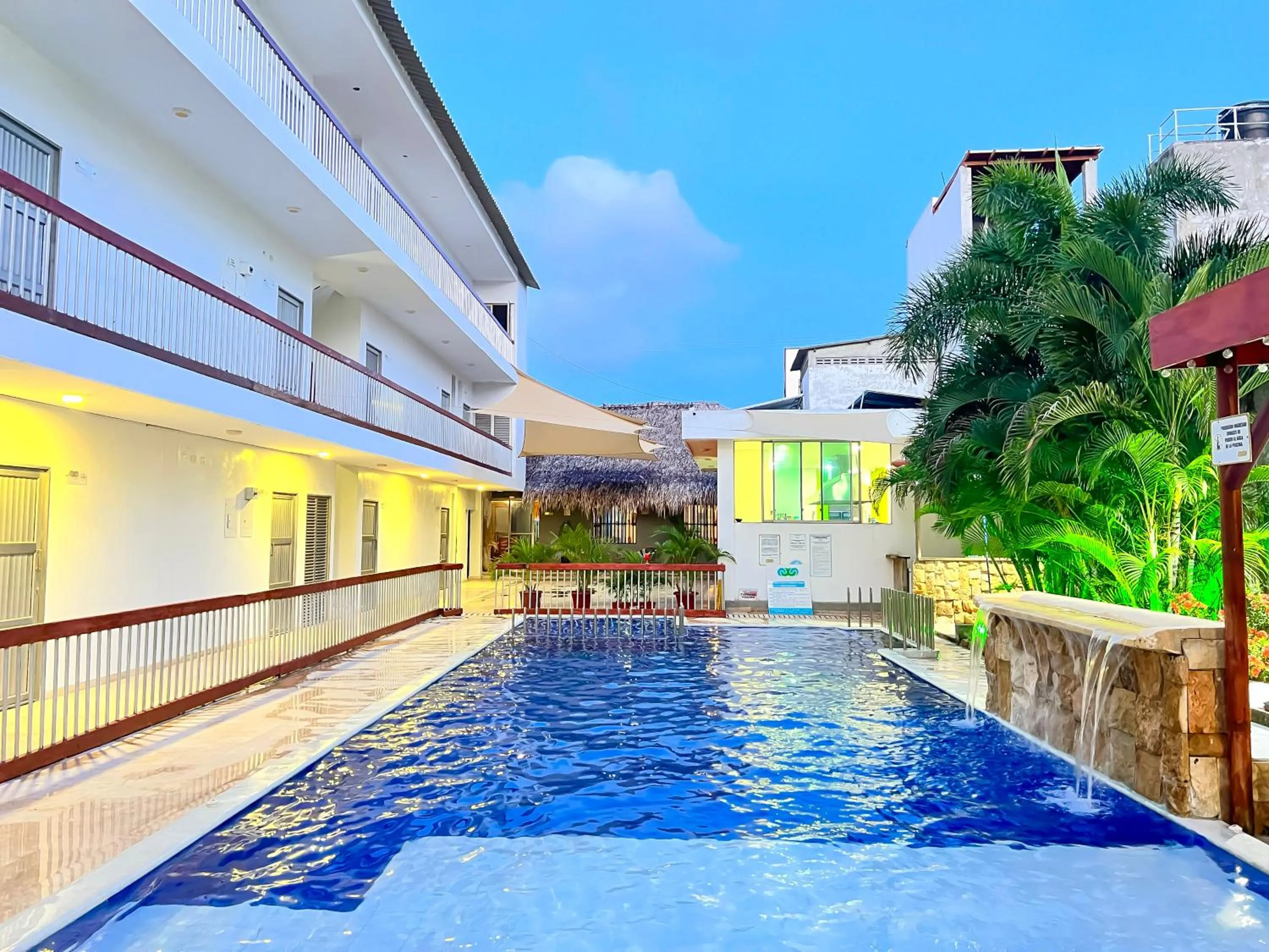 Swimming pool in Awa De Mar Hotel Tolu