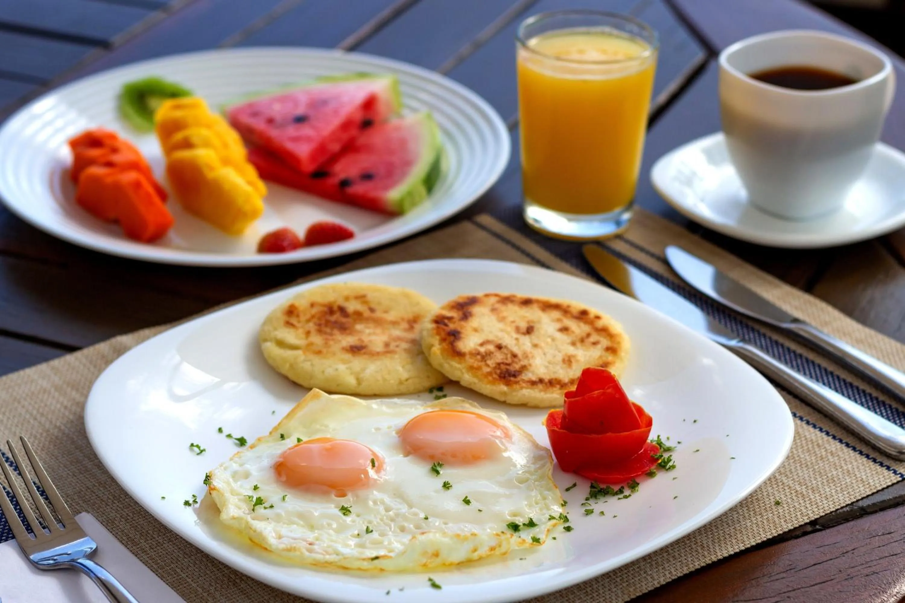Breakfast in Hotel Chiniu