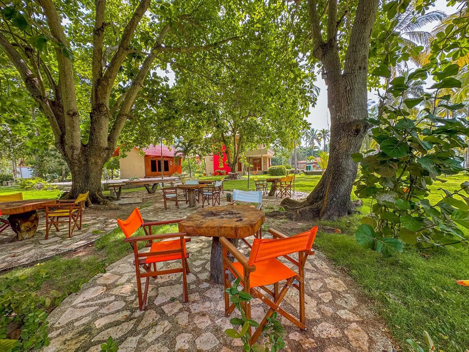 Patio in Hotel Chiniu