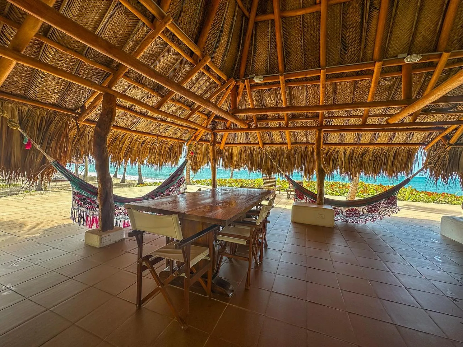 Patio in Hotel Chiniu