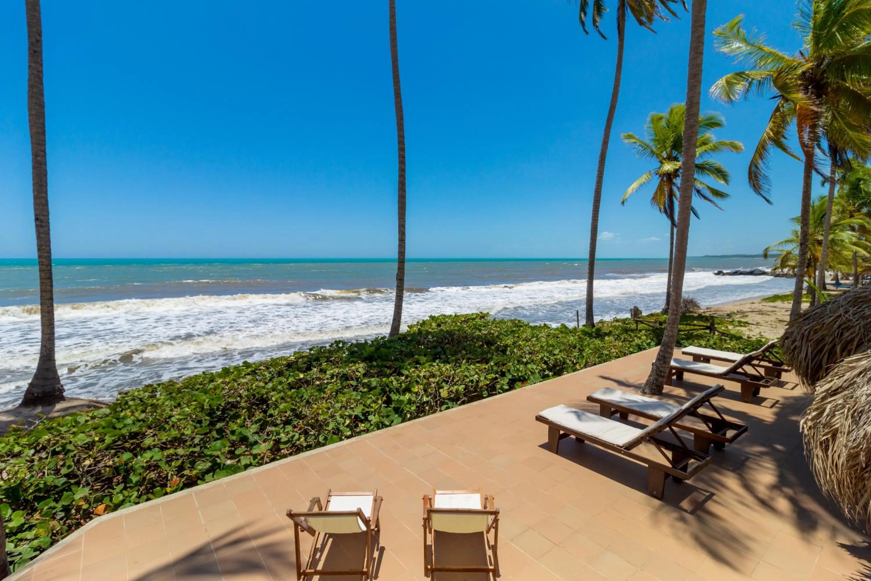Balcony/Terrace in Hotel Chiniu