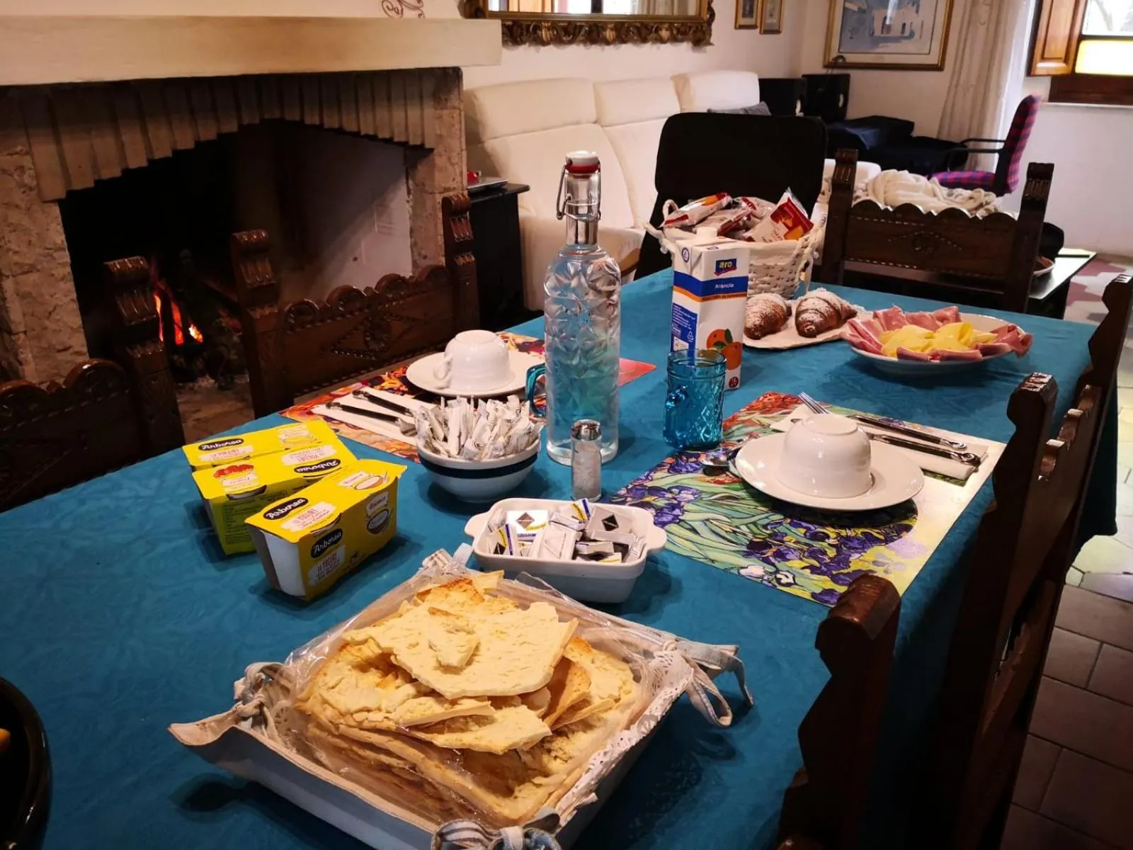 Food close-up in Zia Chiarina