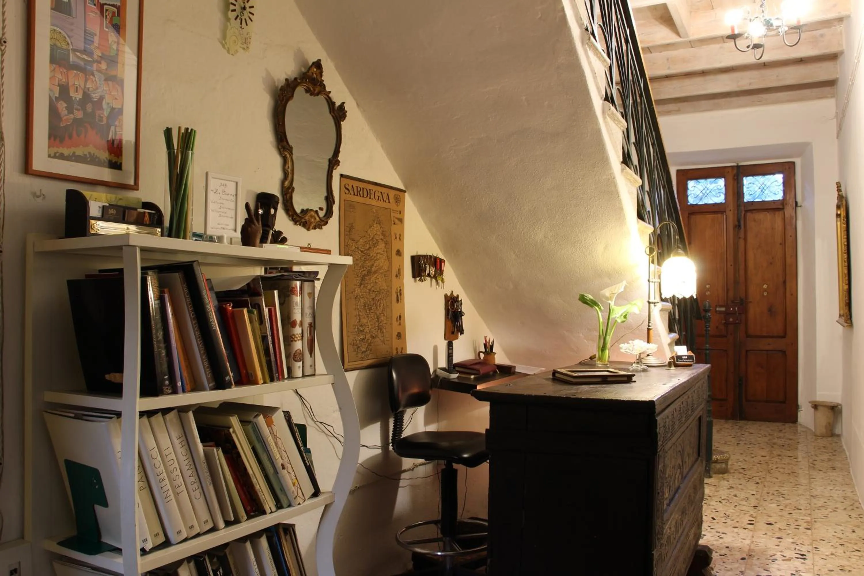 Lobby or reception in Zia Chiarina