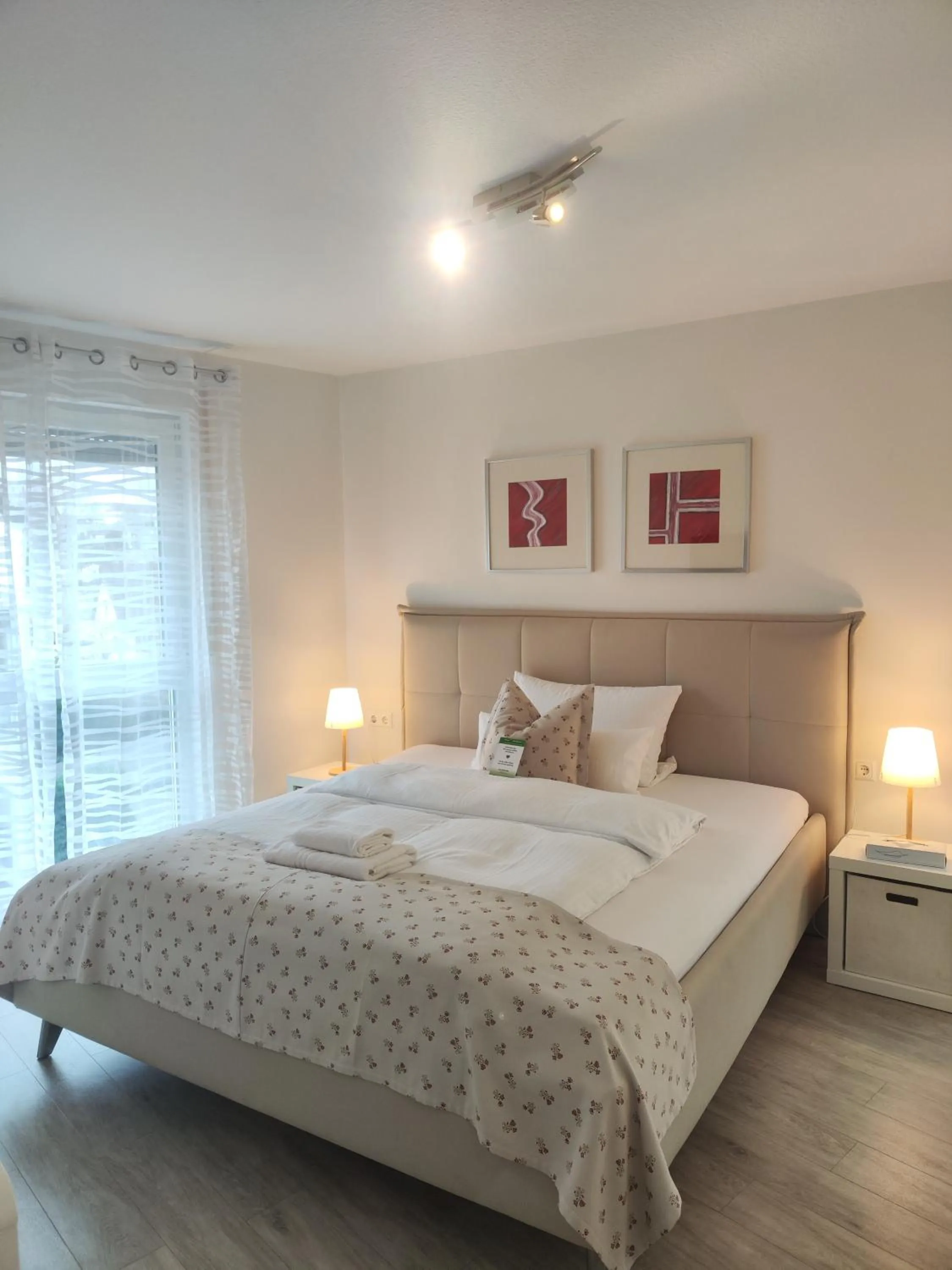 Bed in Hotel & Restaurant Zum Reussenstein