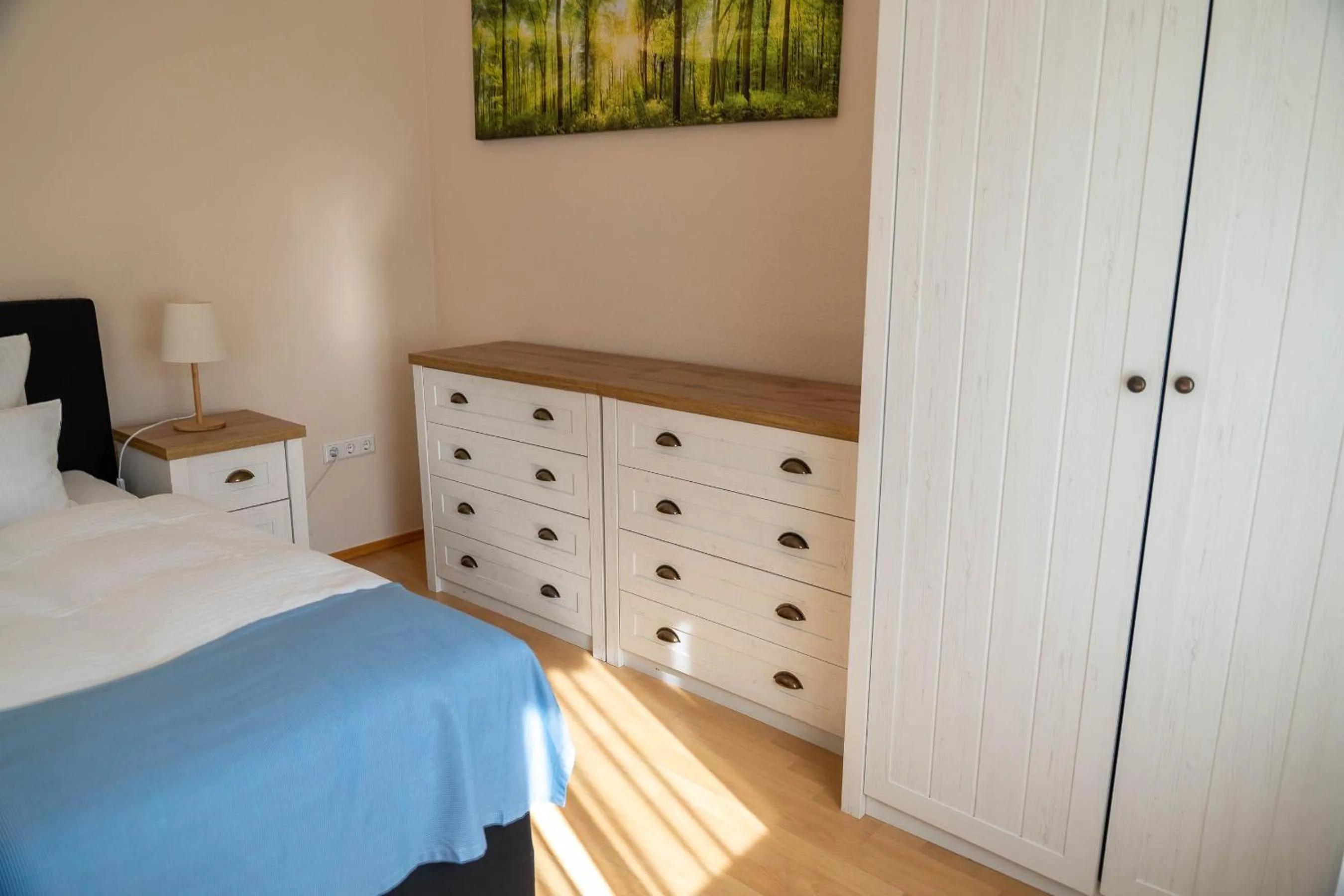 Bed in Hotel & Restaurant Zum Reussenstein