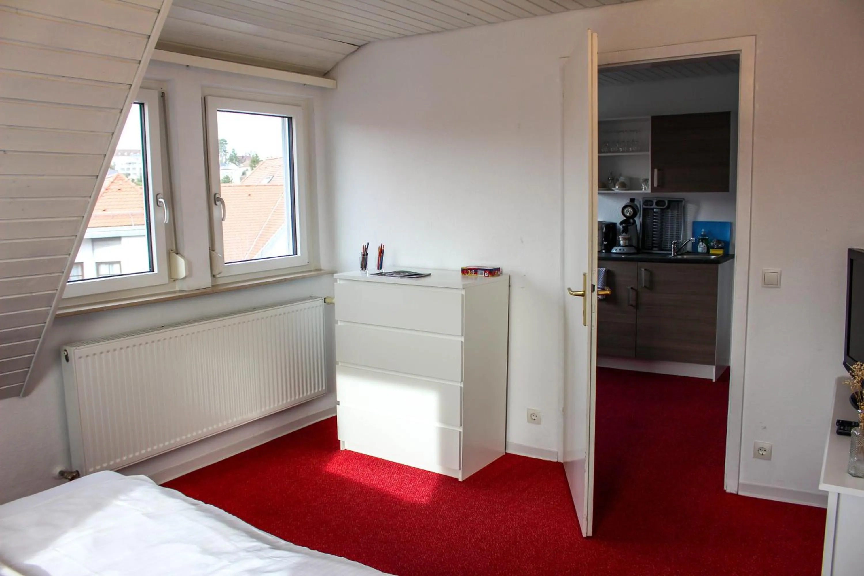 Bed in Hotel & Restaurant Zum Reussenstein