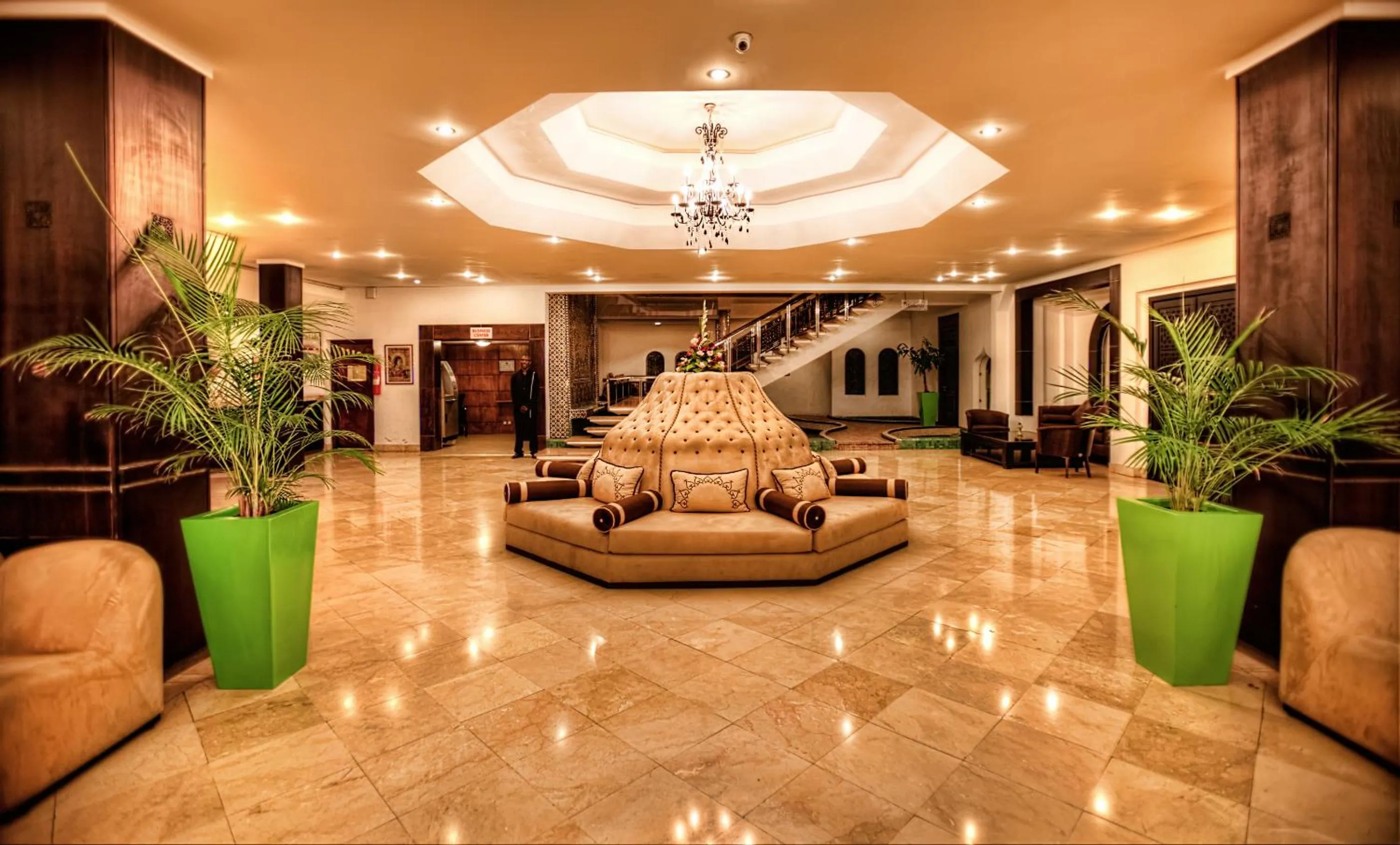 Lobby or reception in Casablanca Le Lido Thalasso & Spa (ex Riad Salam)
