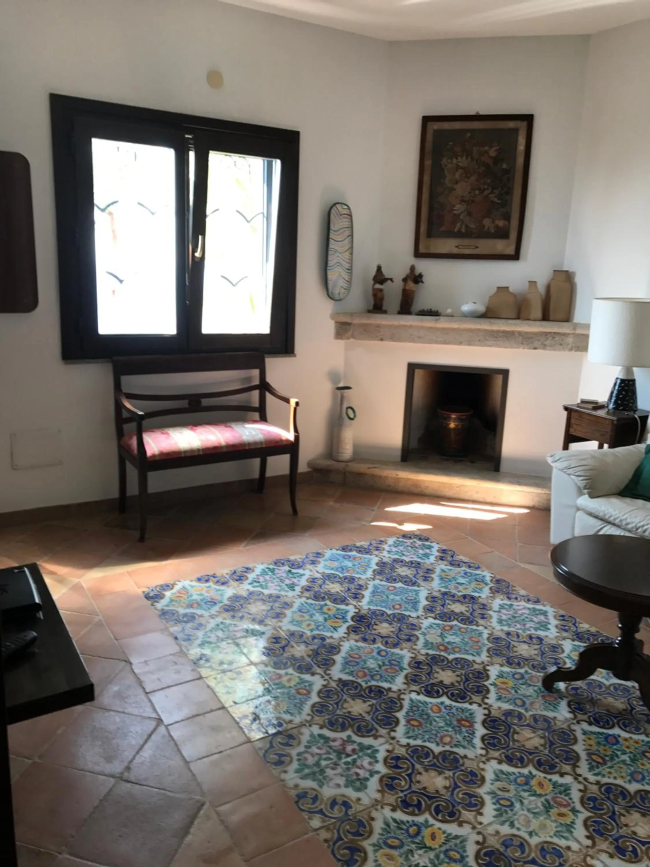 Communal lounge/ TV room in Residenza Le Serre