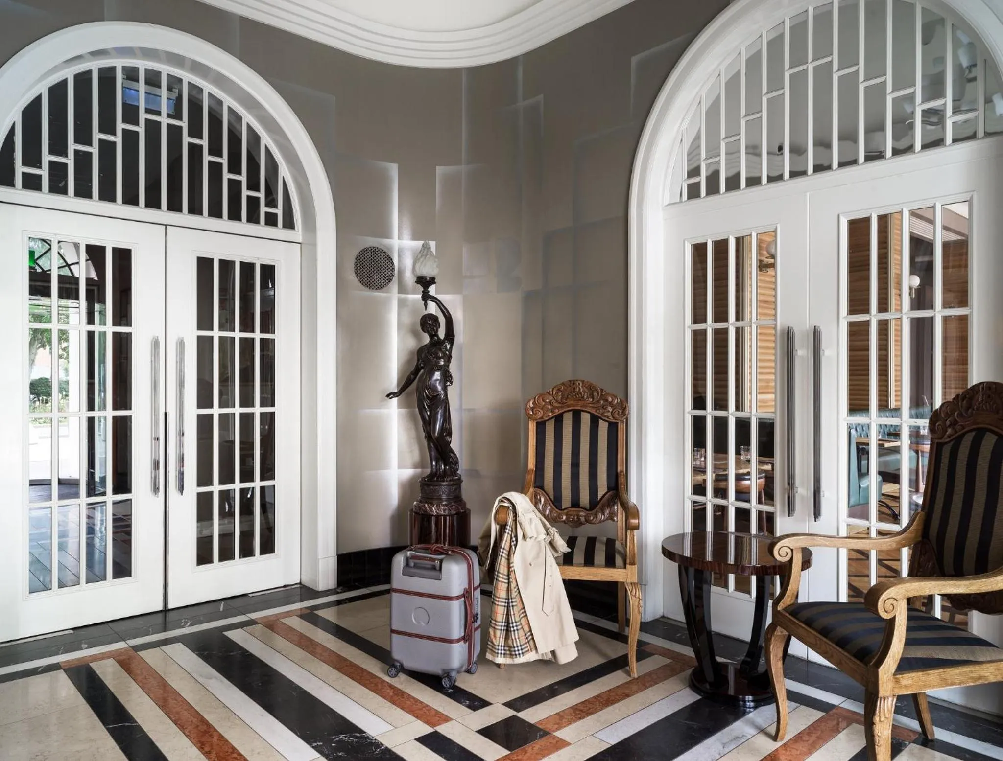 Decorative detail in Hotel Borg by Keahotels