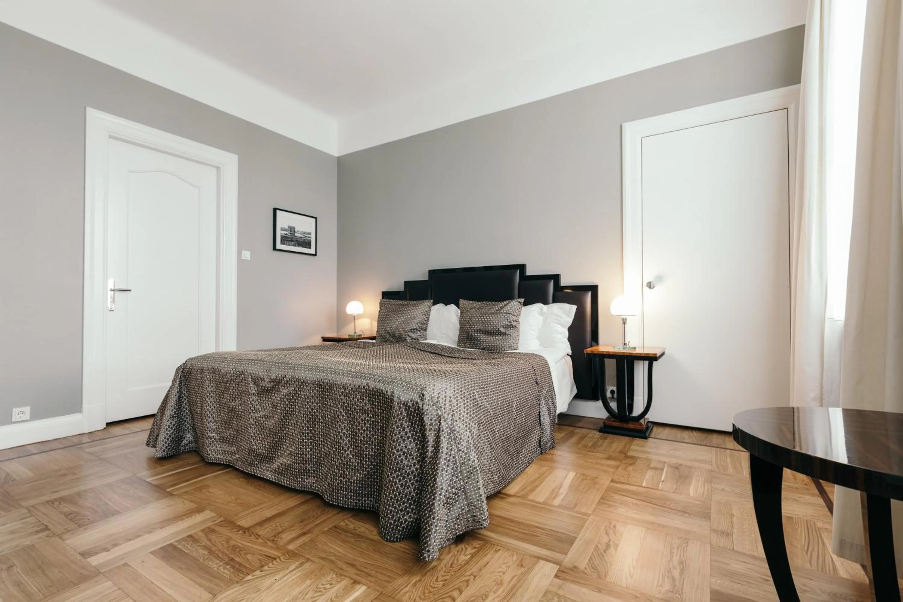 Bedroom, Bed in Hotel Borg by Keahotels