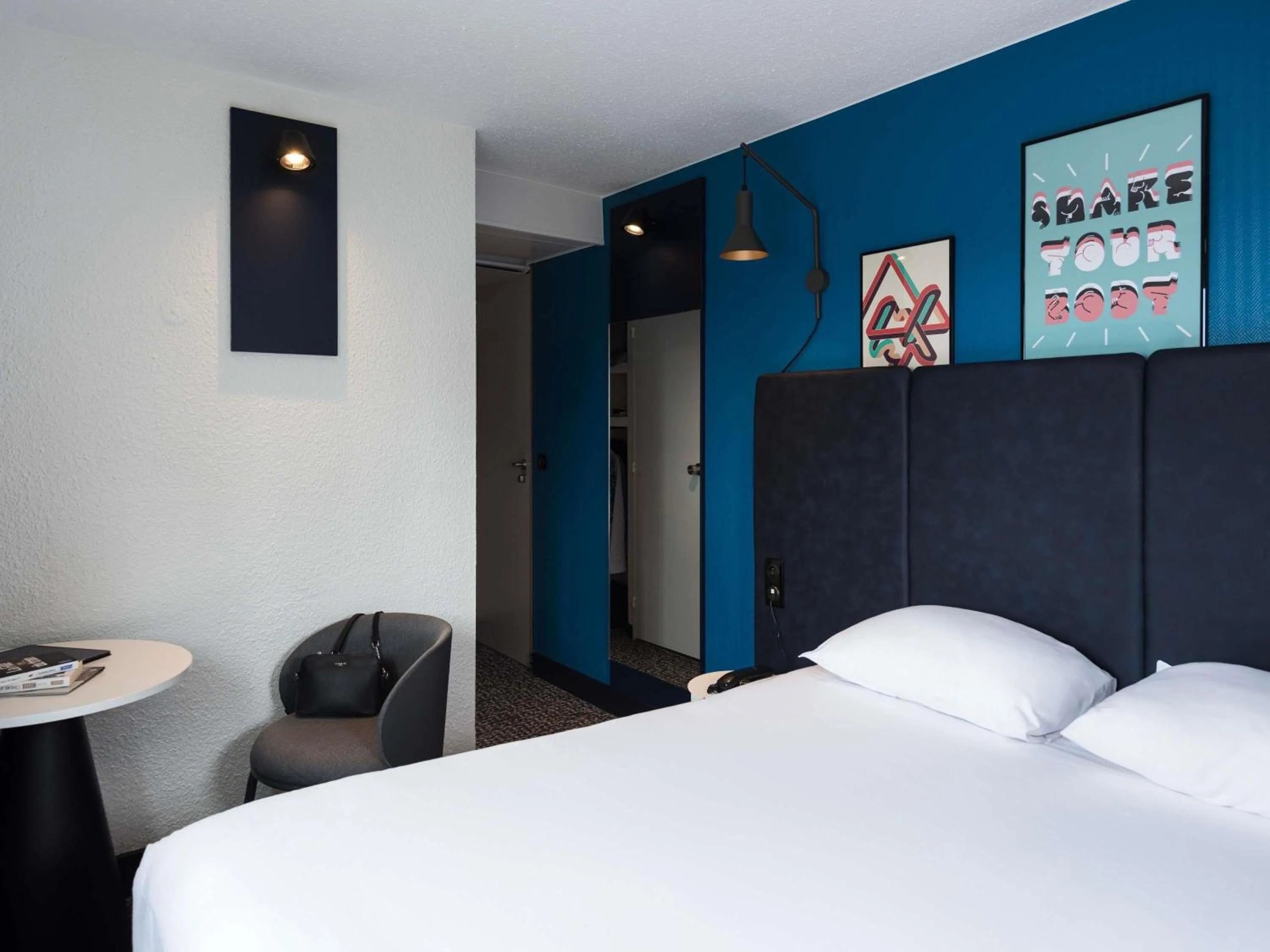 Bedroom, Bed in ibis Paris Italie Tolbiac