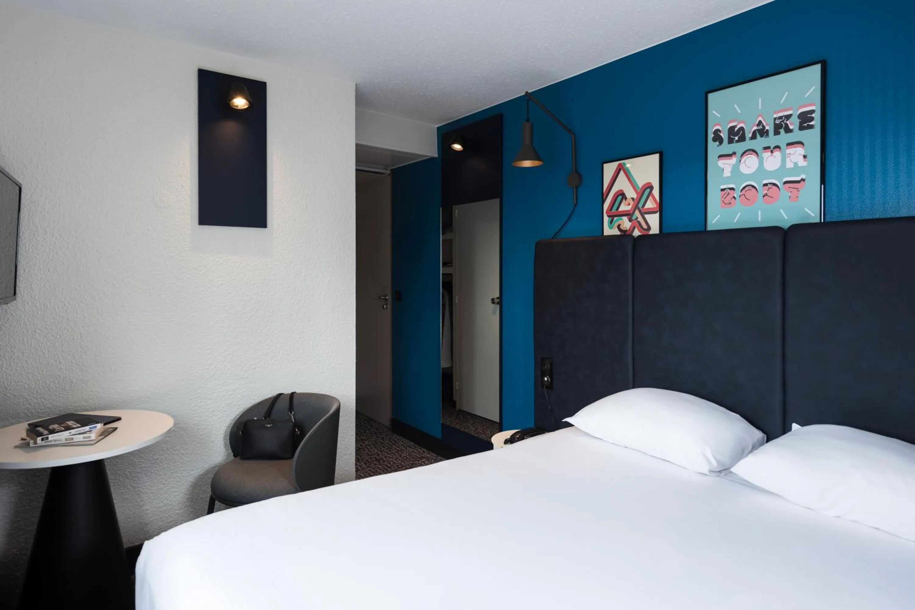 Bedroom, Bed in ibis Paris Italie Tolbiac