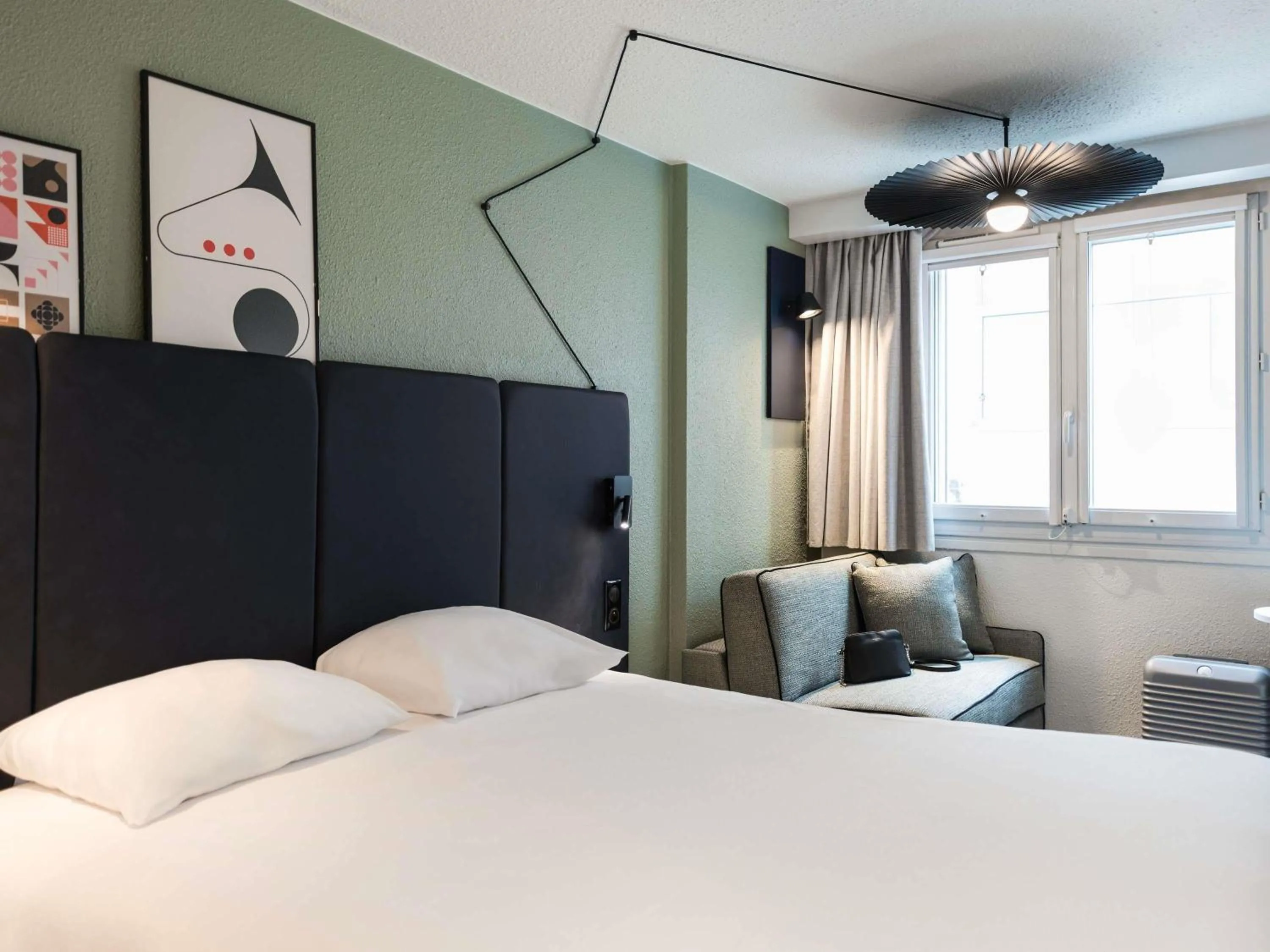 Bedroom, Bed in ibis Paris Italie Tolbiac