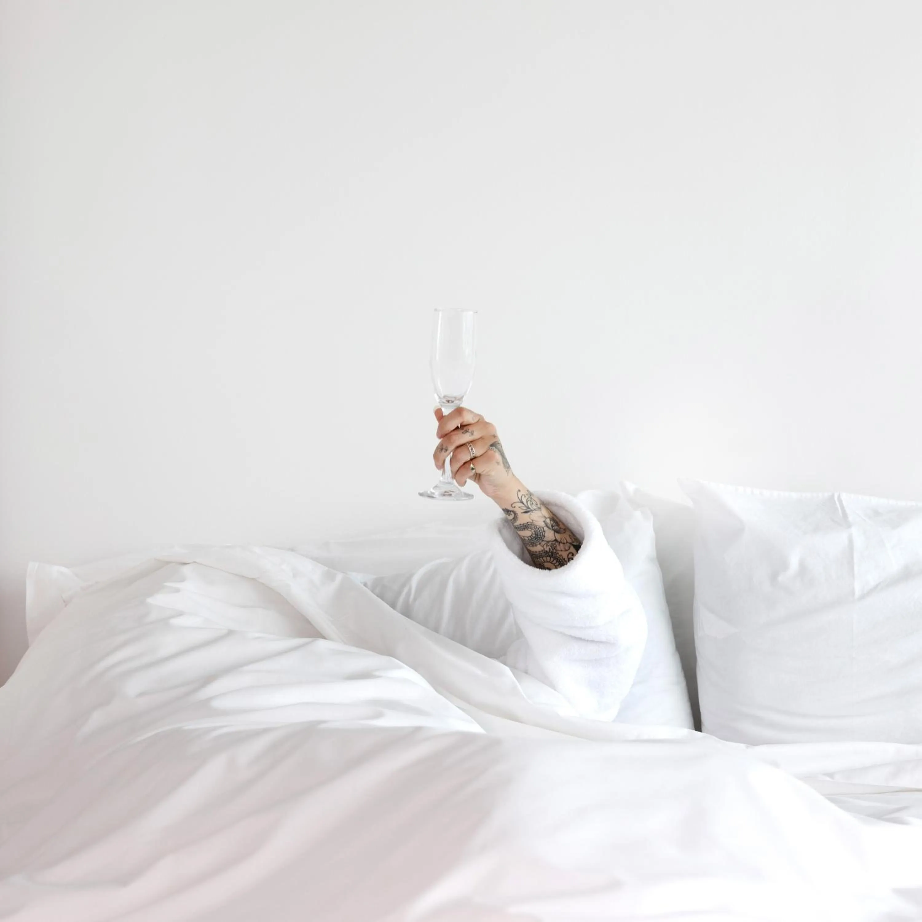 Bed in Aqua by American Beech - Adults Only