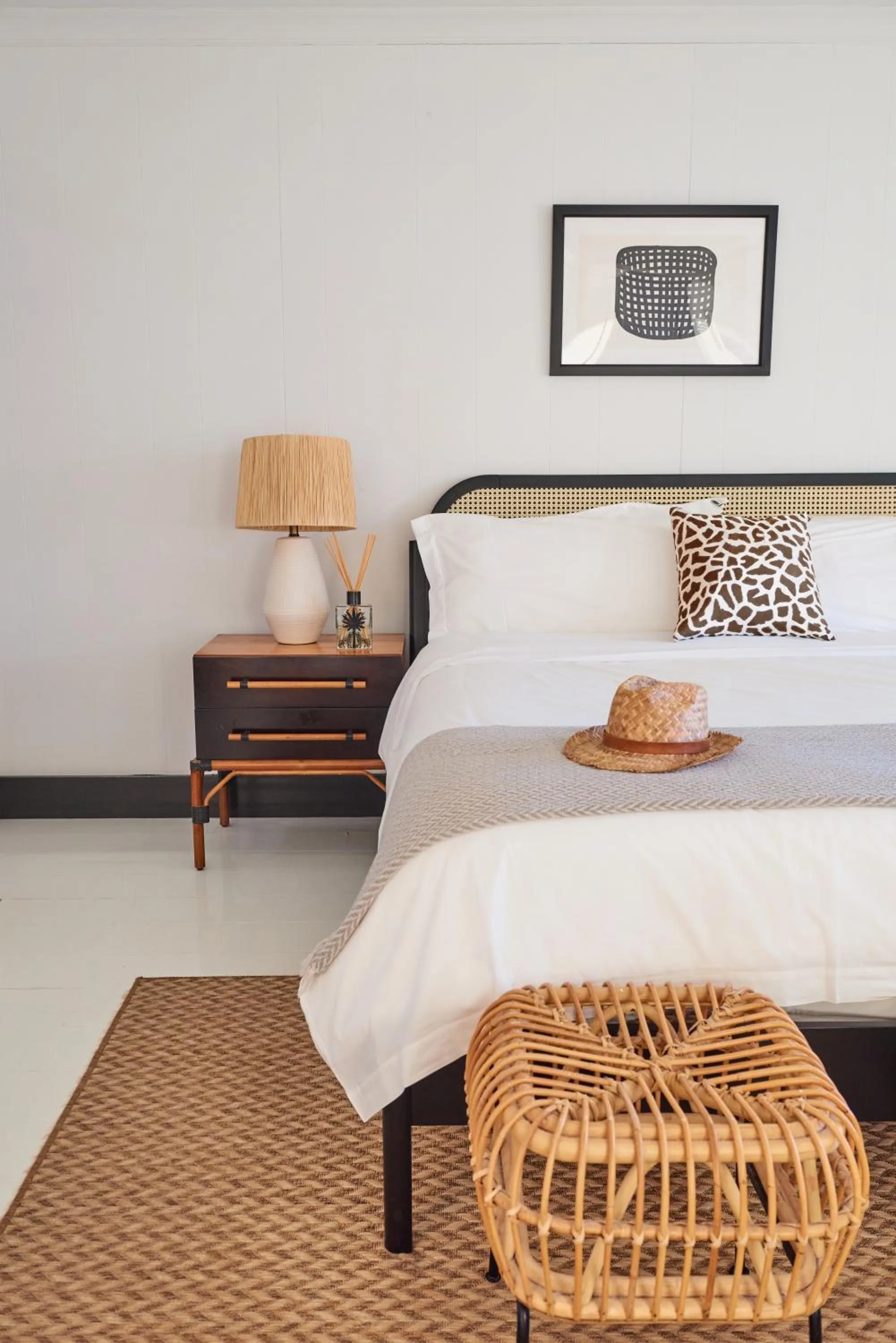 Bed in Aqua by American Beech - Adults Only