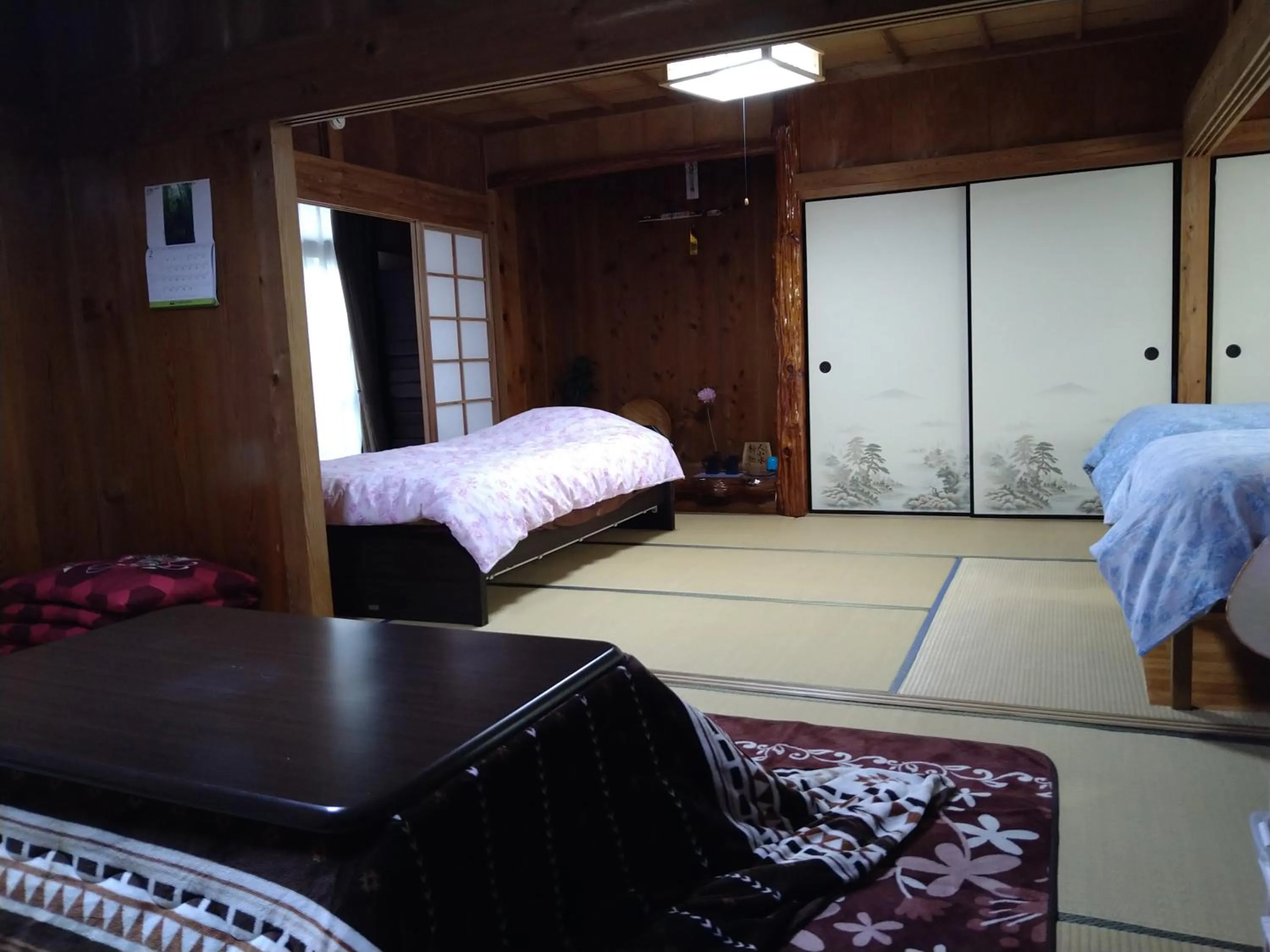 Bed in Cottage Yakusugi House