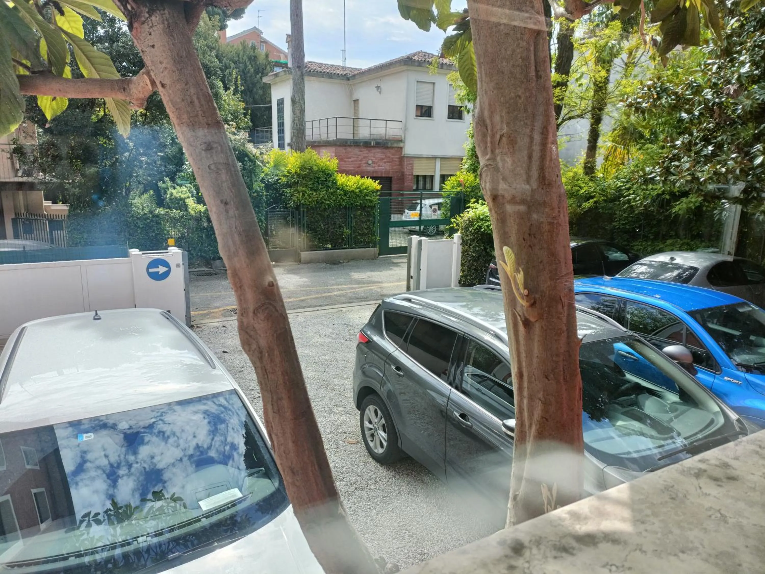 Parking in Hotel Villa Pannonia