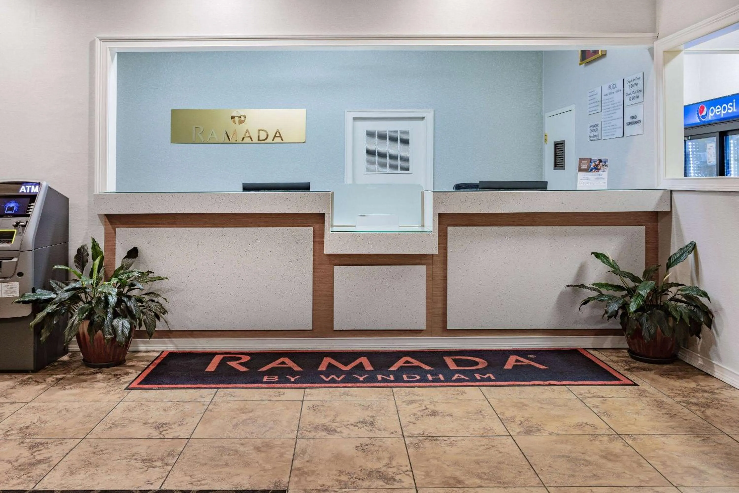 Lobby or reception in Ramada by Wyndham West Atlantic City