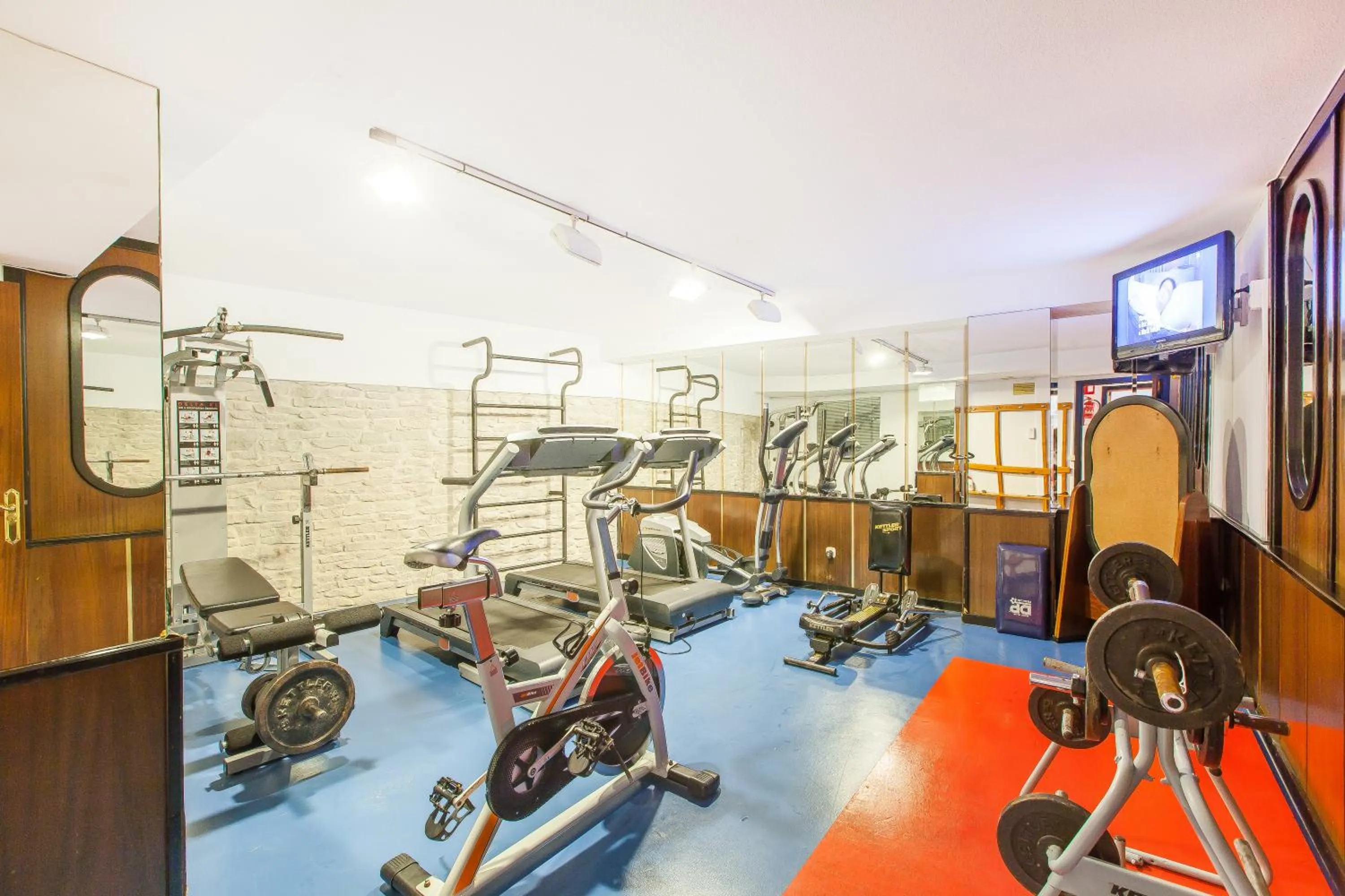 Fitness centre/facilities in Hotel Voramar