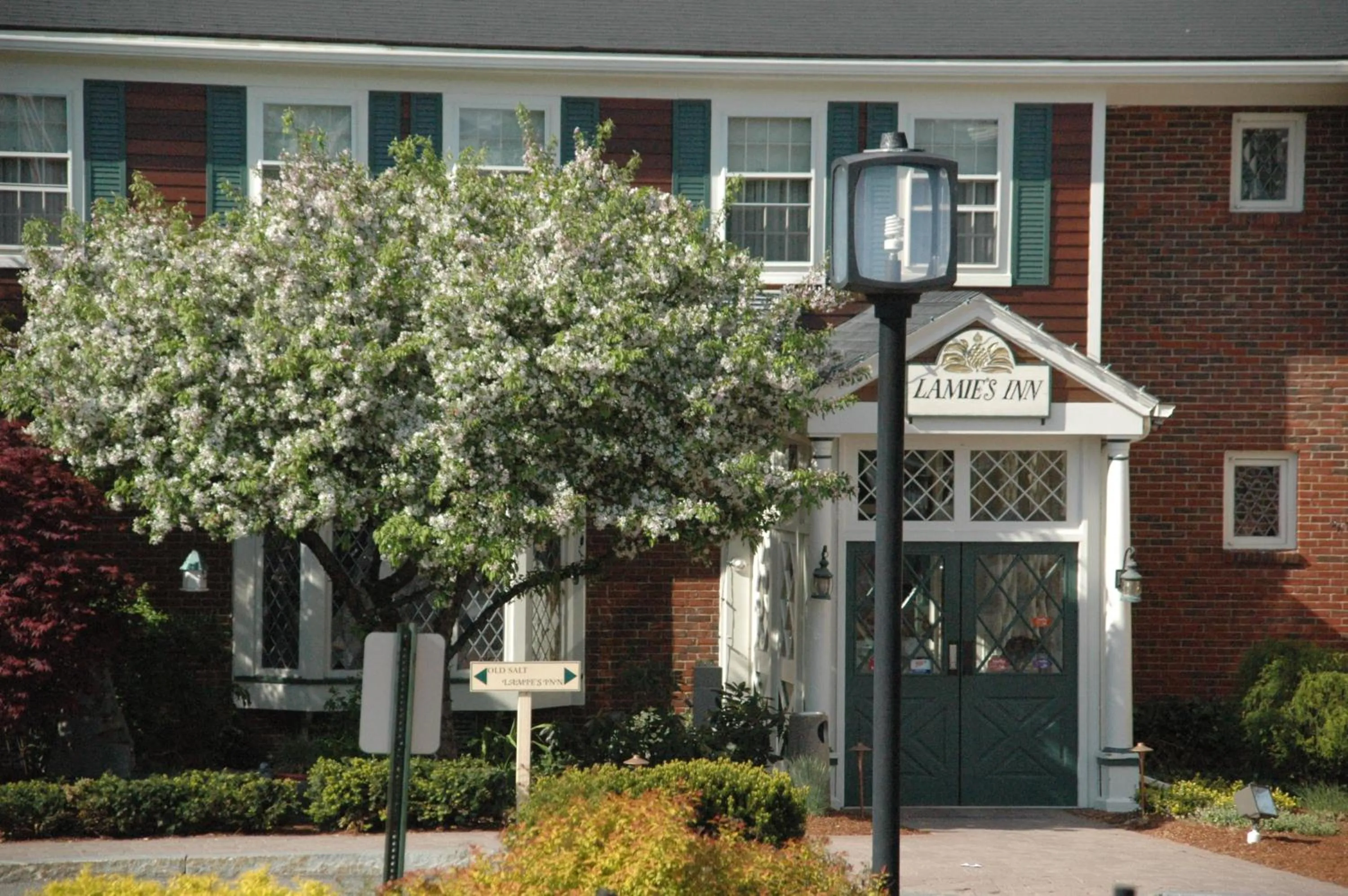 Garden view in Lamies Inn & The Old Salt Tavern