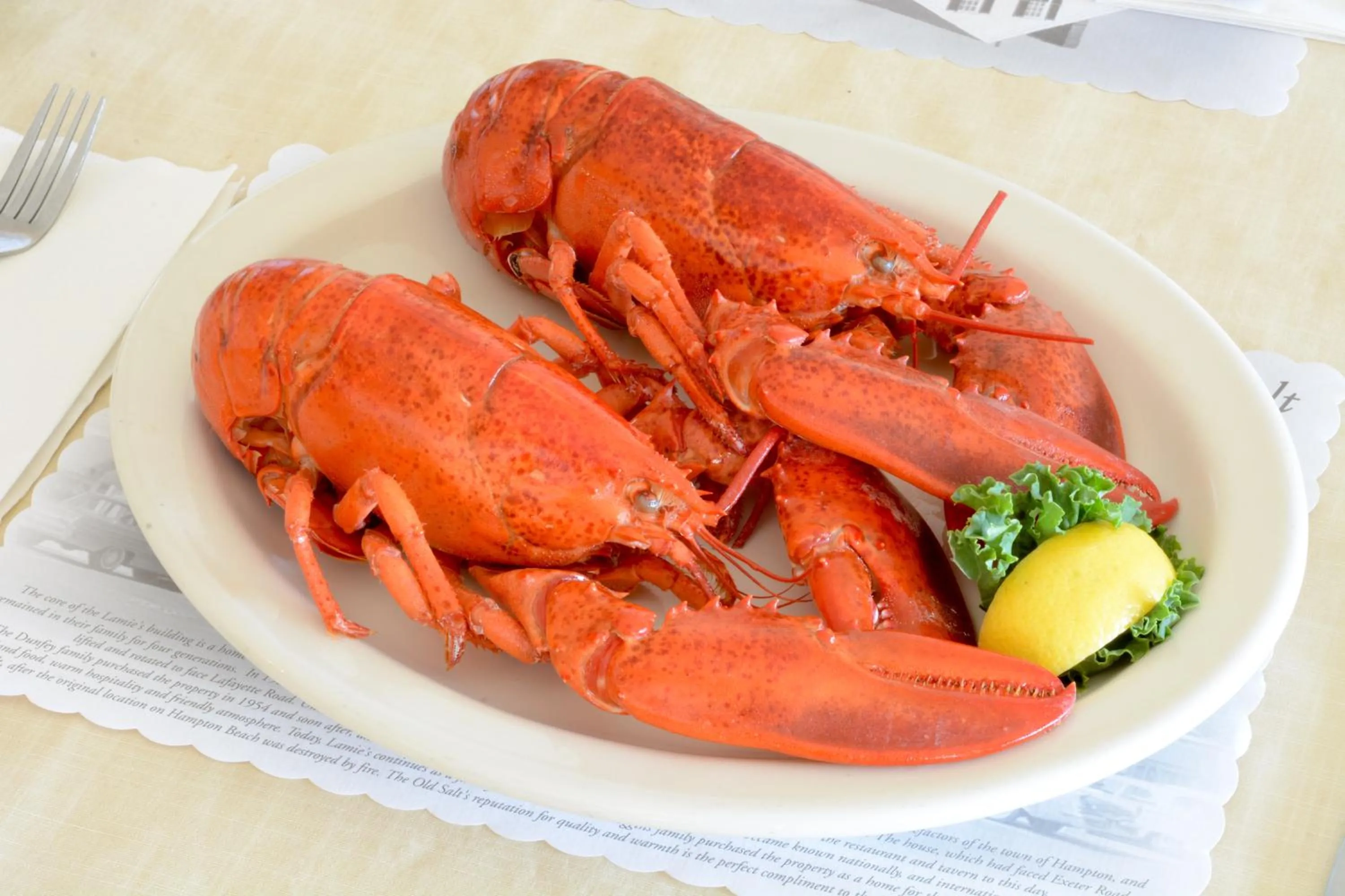 Food and drinks in Lamies Inn & The Old Salt Tavern