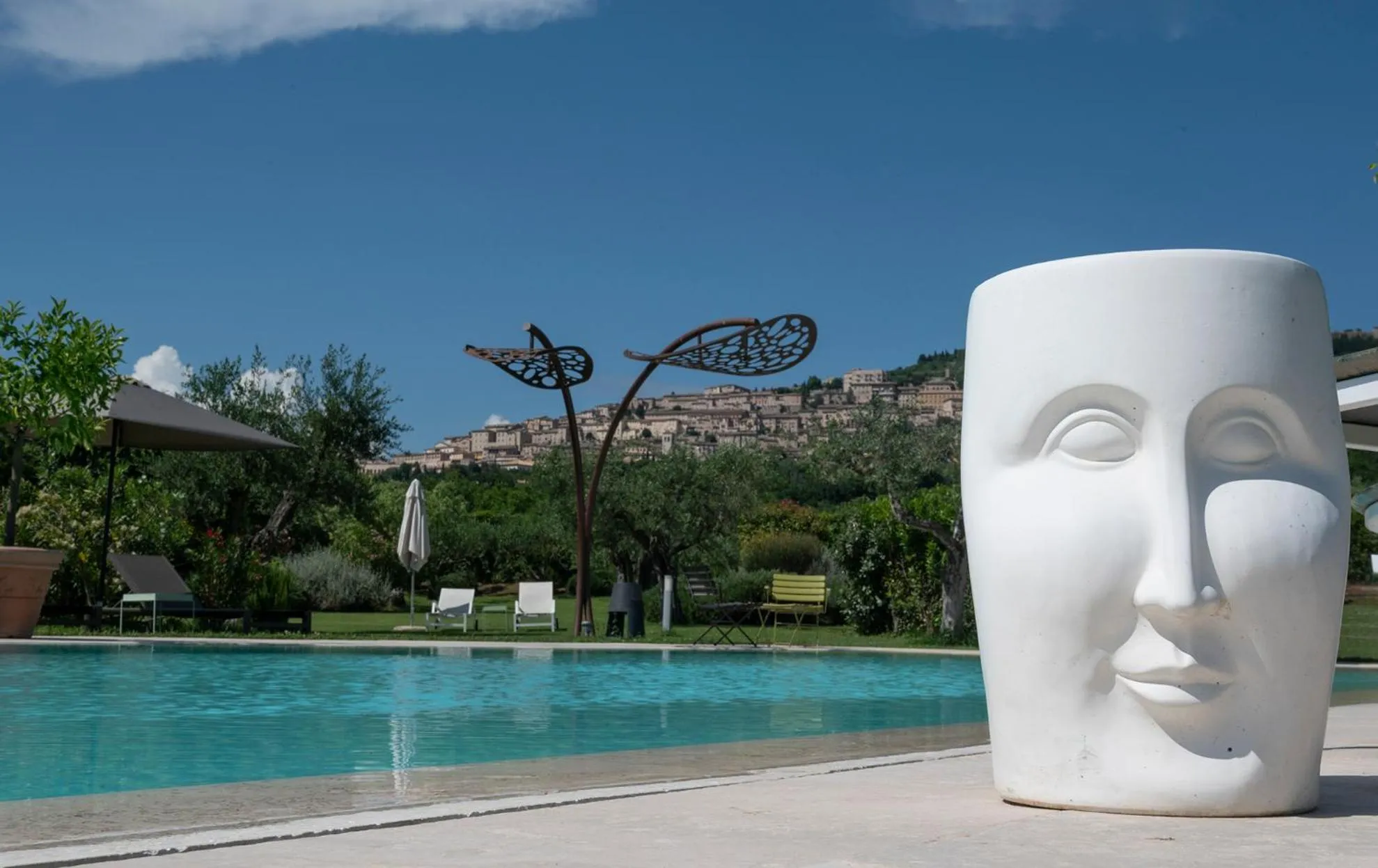 Pool view in Tenuta San Masseo - boutique farm resort & SPA