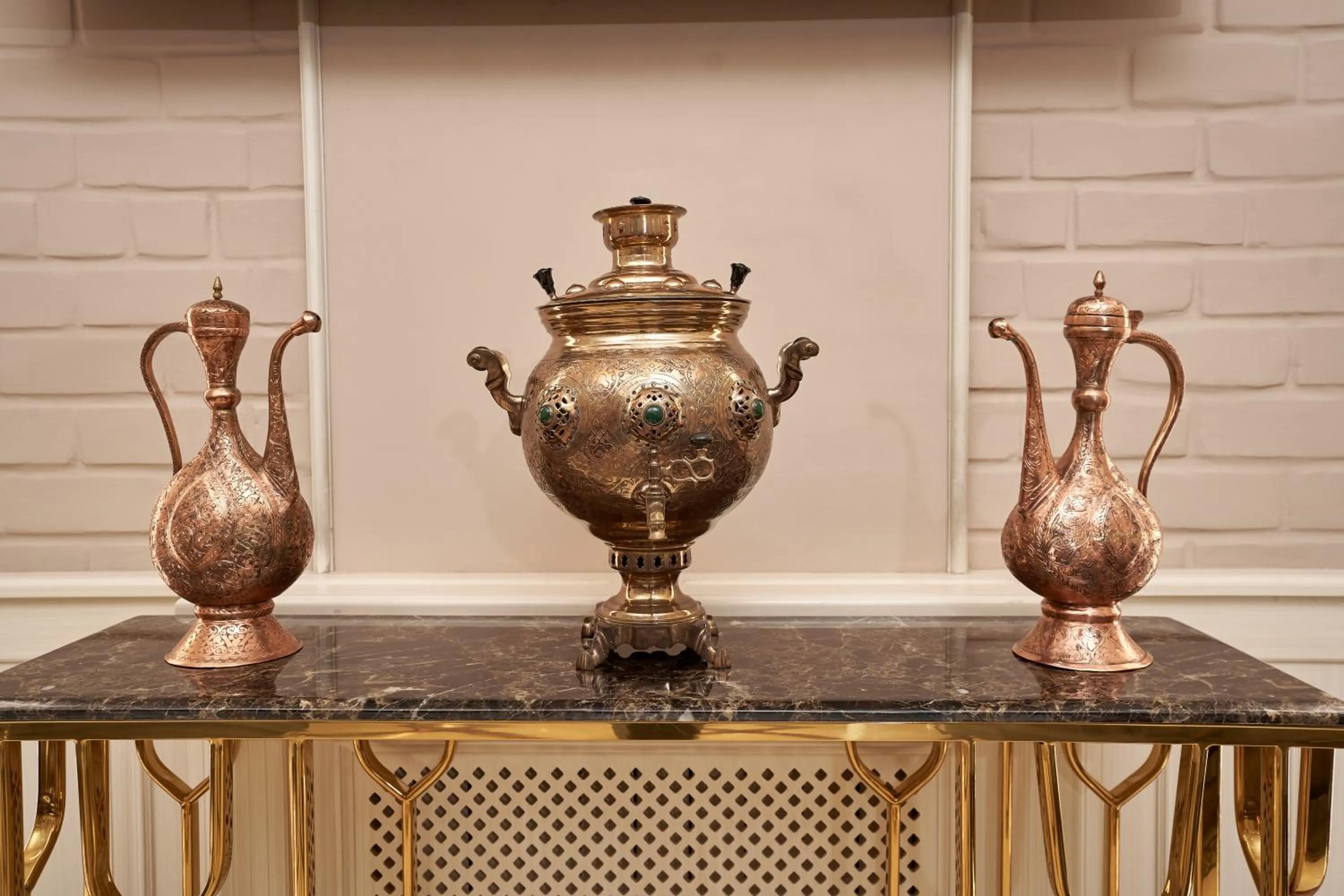 Seating area in Rakat Plaza