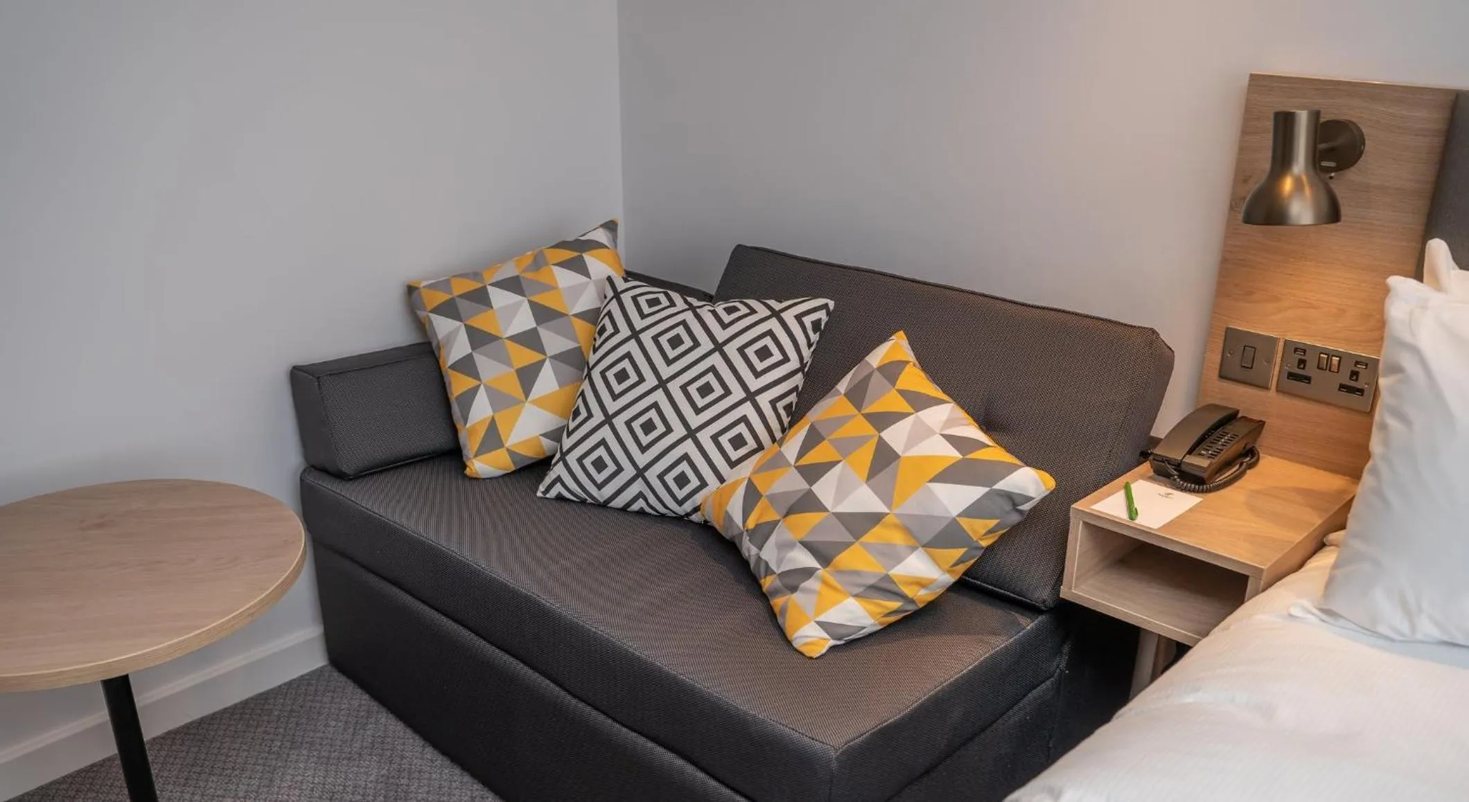 Photo of the whole room, Bed in Holiday Inn - Leicester - Wigston by IHG