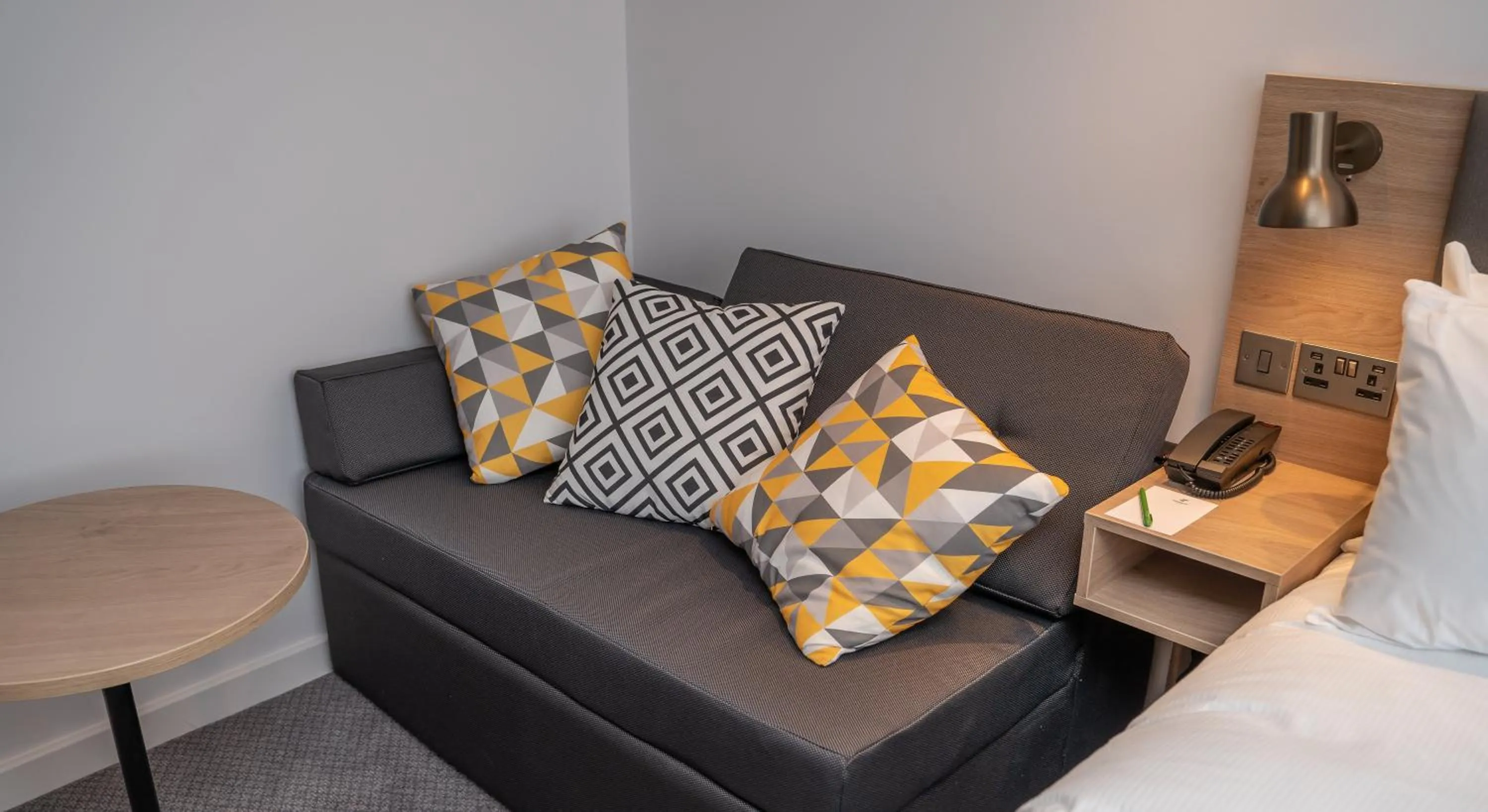 Photo of the whole room, Bed in Holiday Inn - Leicester - Wigston by IHG