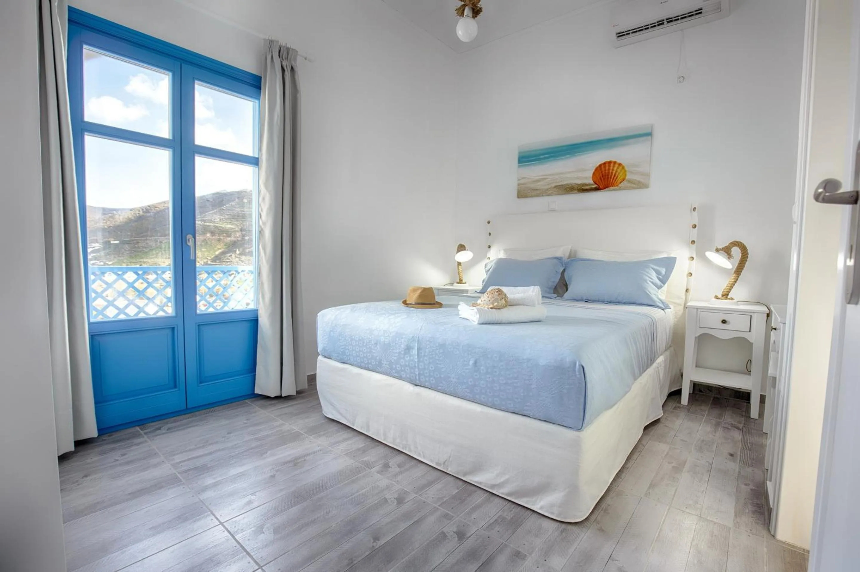 Bedroom, Bed in Aegean Sea Villas