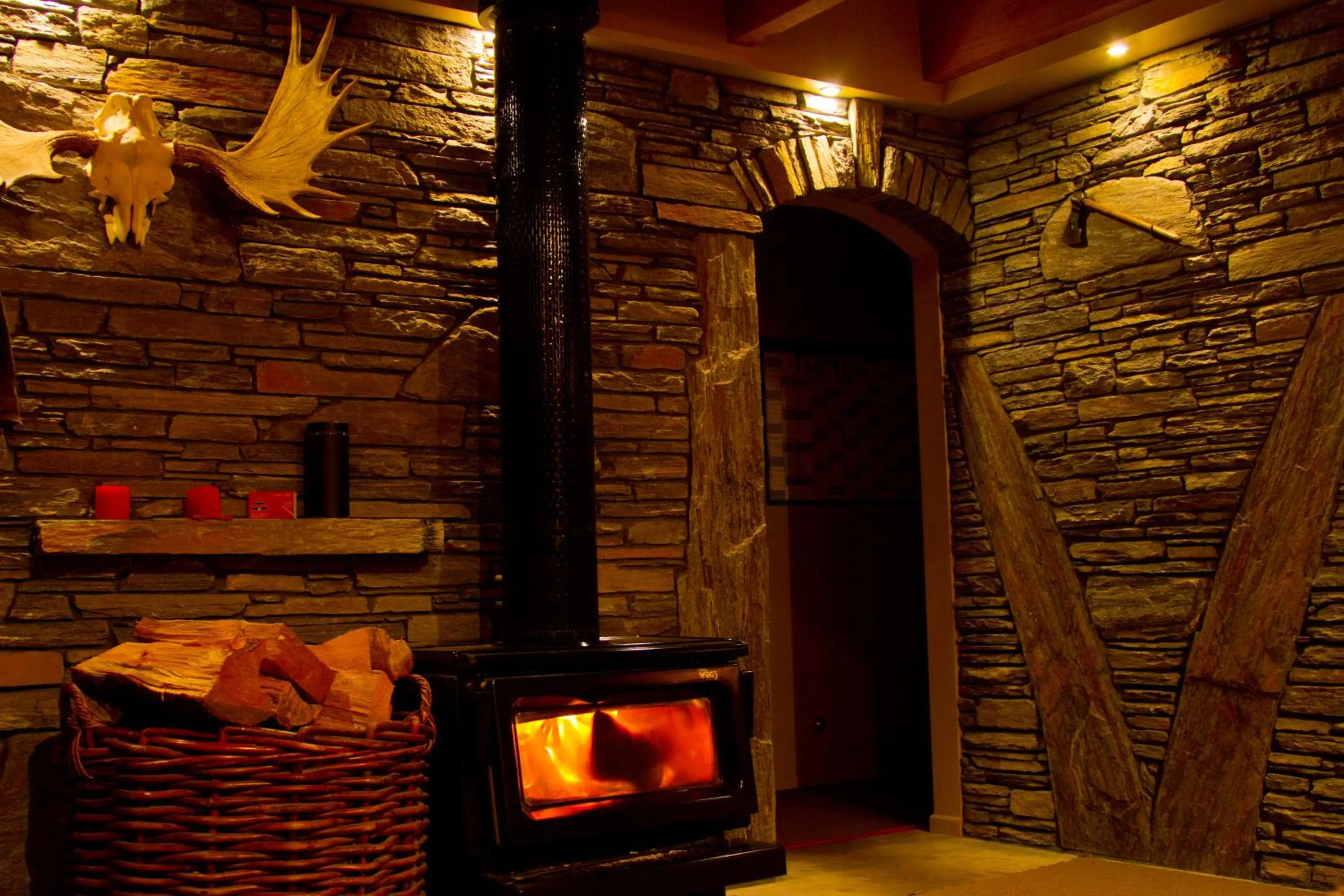 Living room in Tree House Lodge Bed & Breakfast