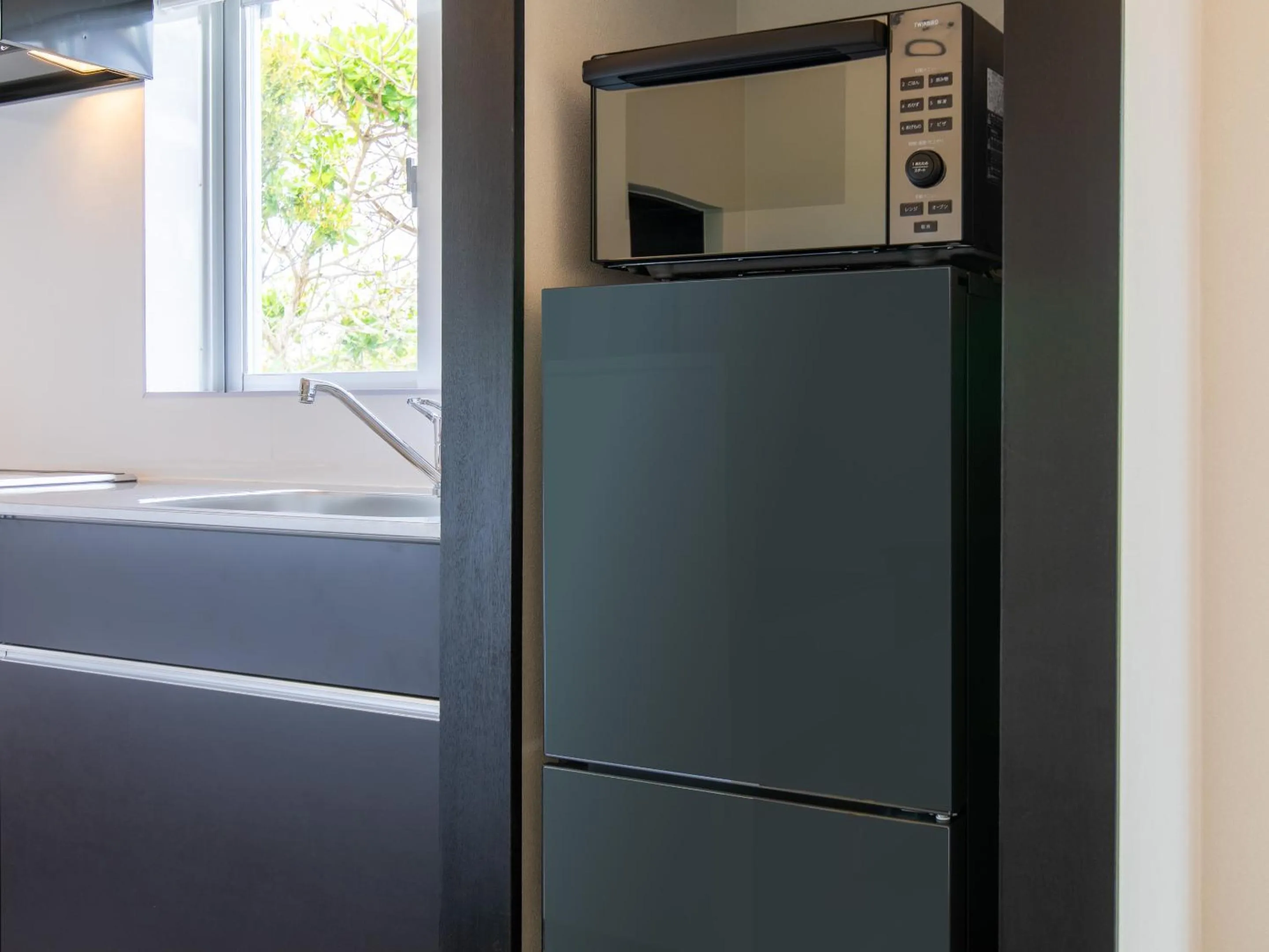 Kitchen or kitchenette in Nagahama Beach Resort Kanon