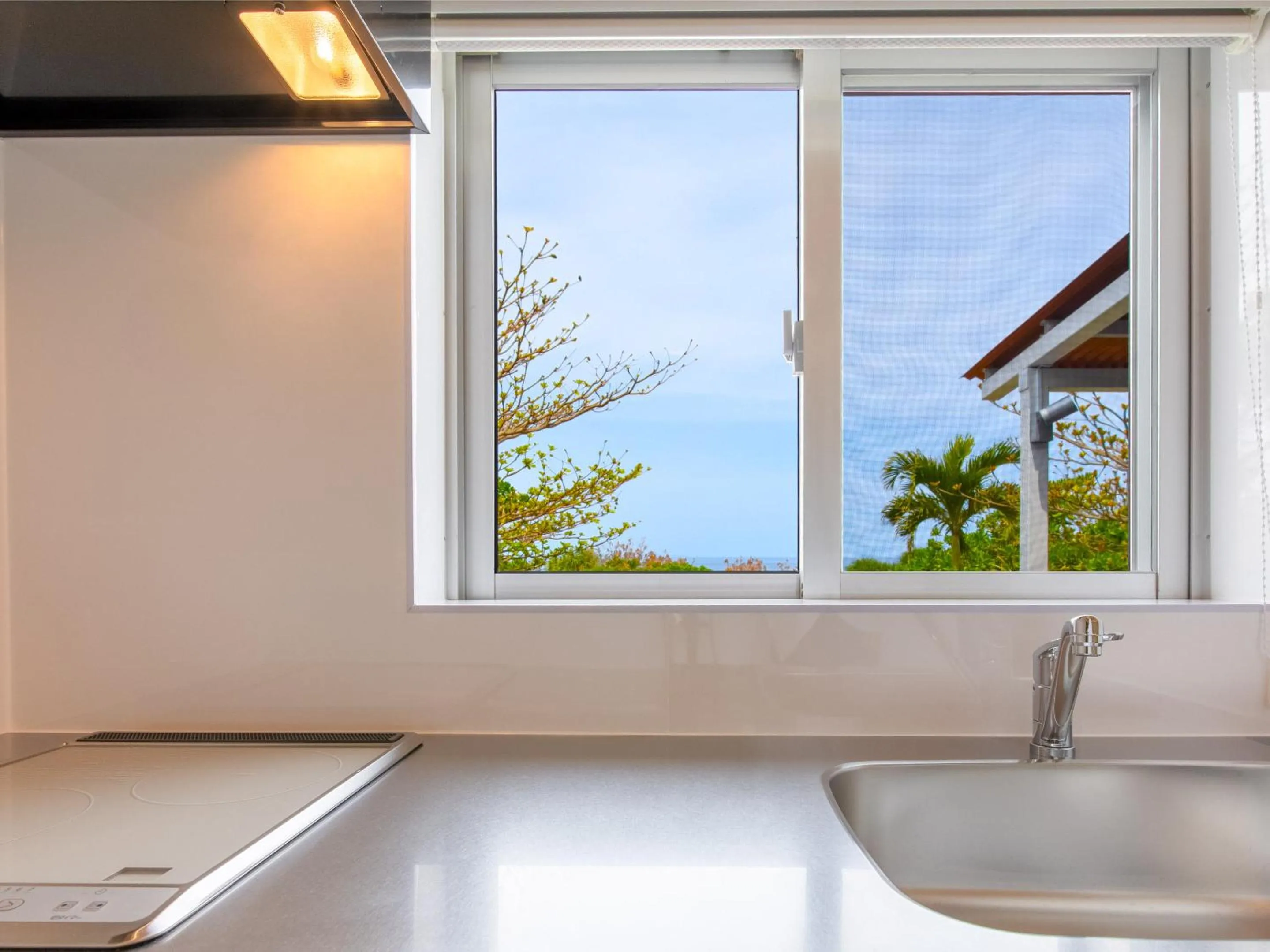 Kitchen or kitchenette in Nagahama Beach Resort Kanon