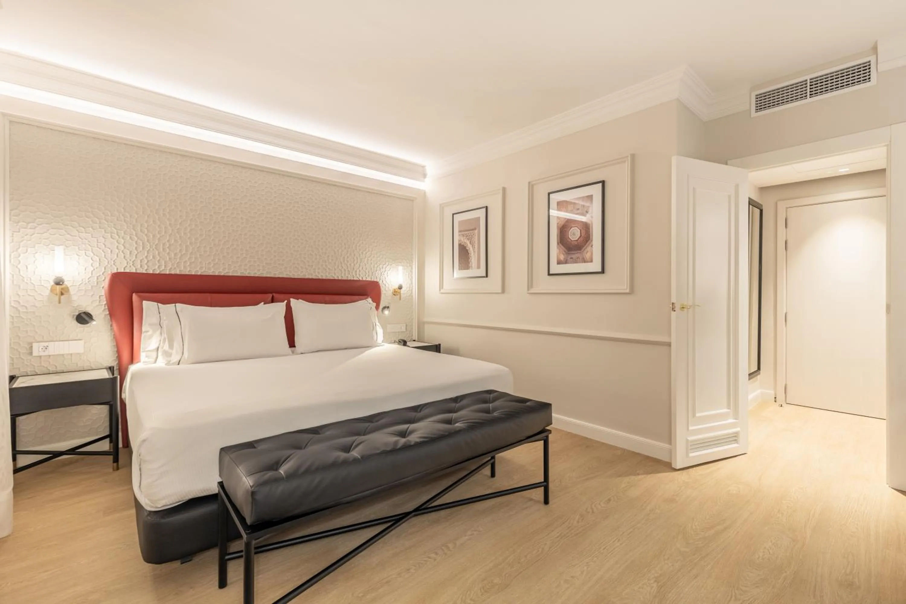 Bed in Eurostars San Antón