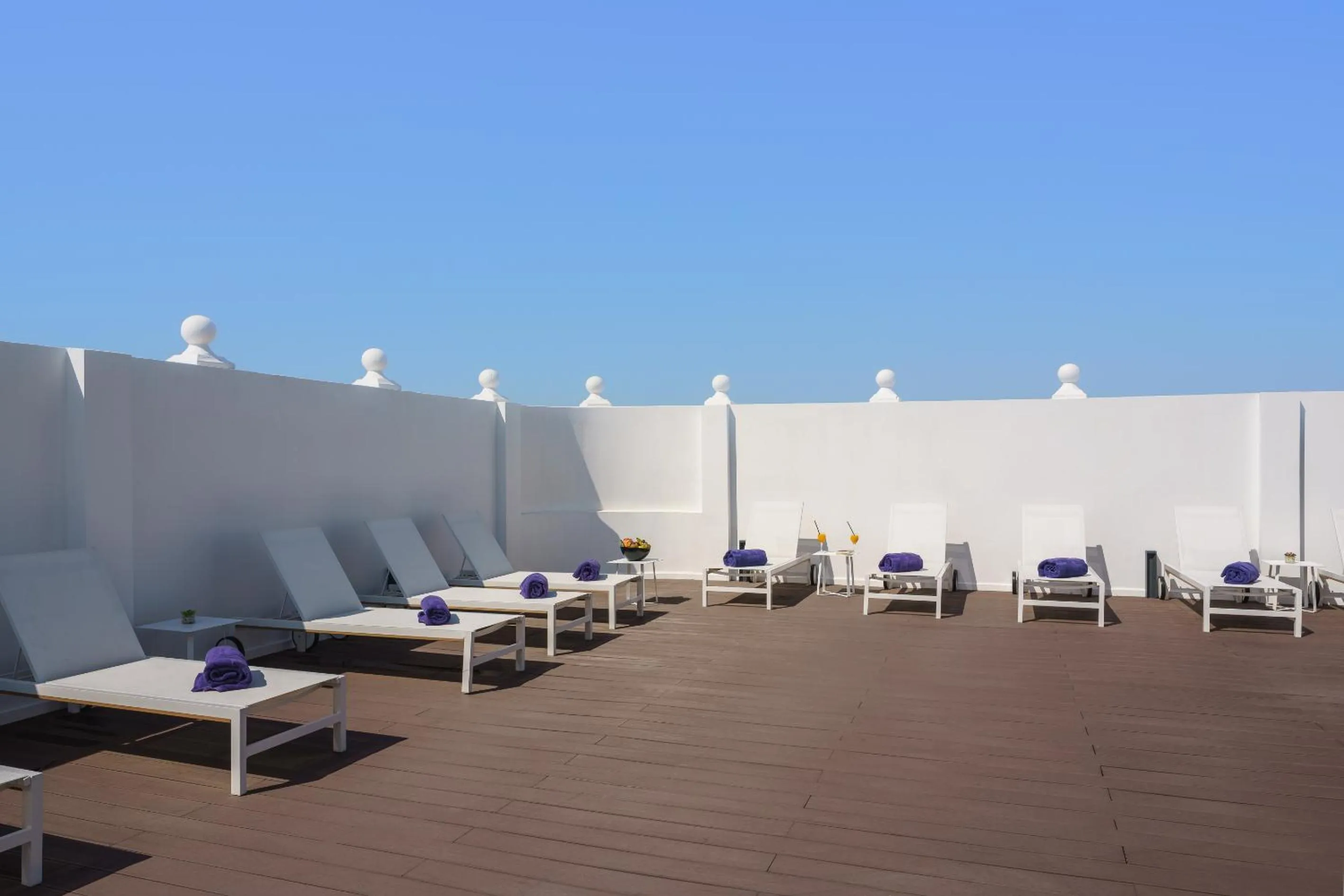 Solarium in Eurostars San Antón