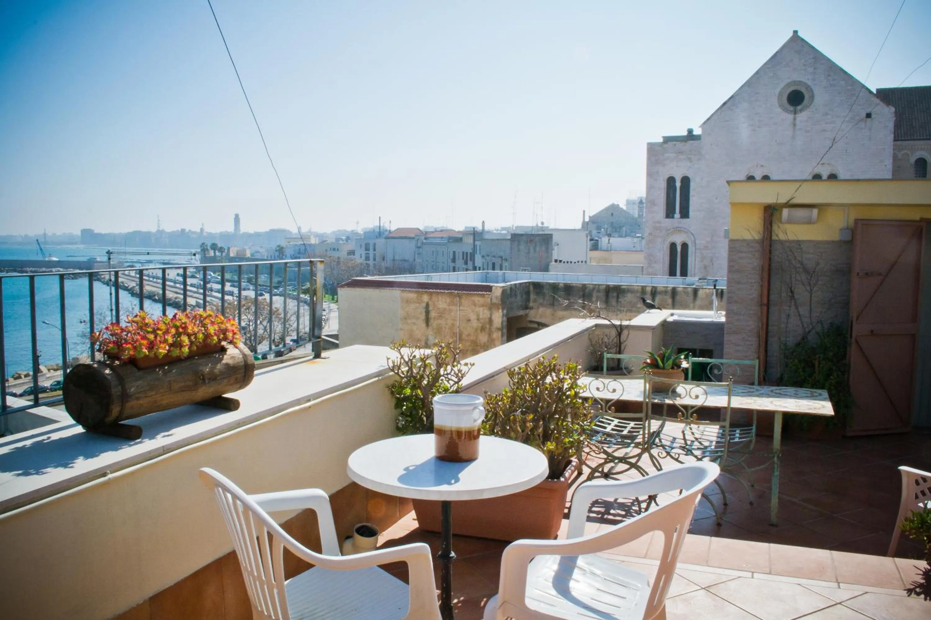 View (from property/room) in san nicola d'amare