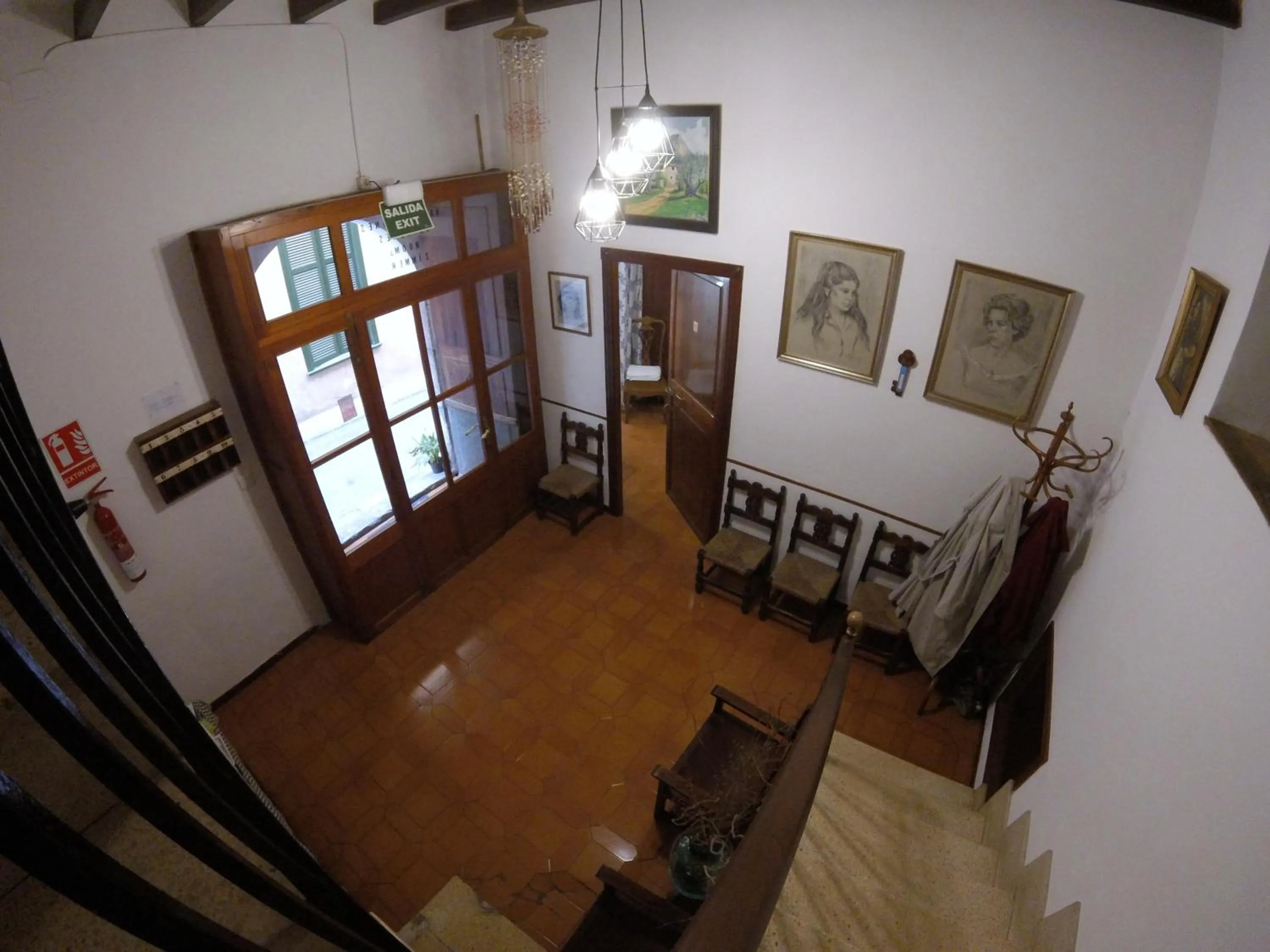 Lobby or reception in Casa Margarita