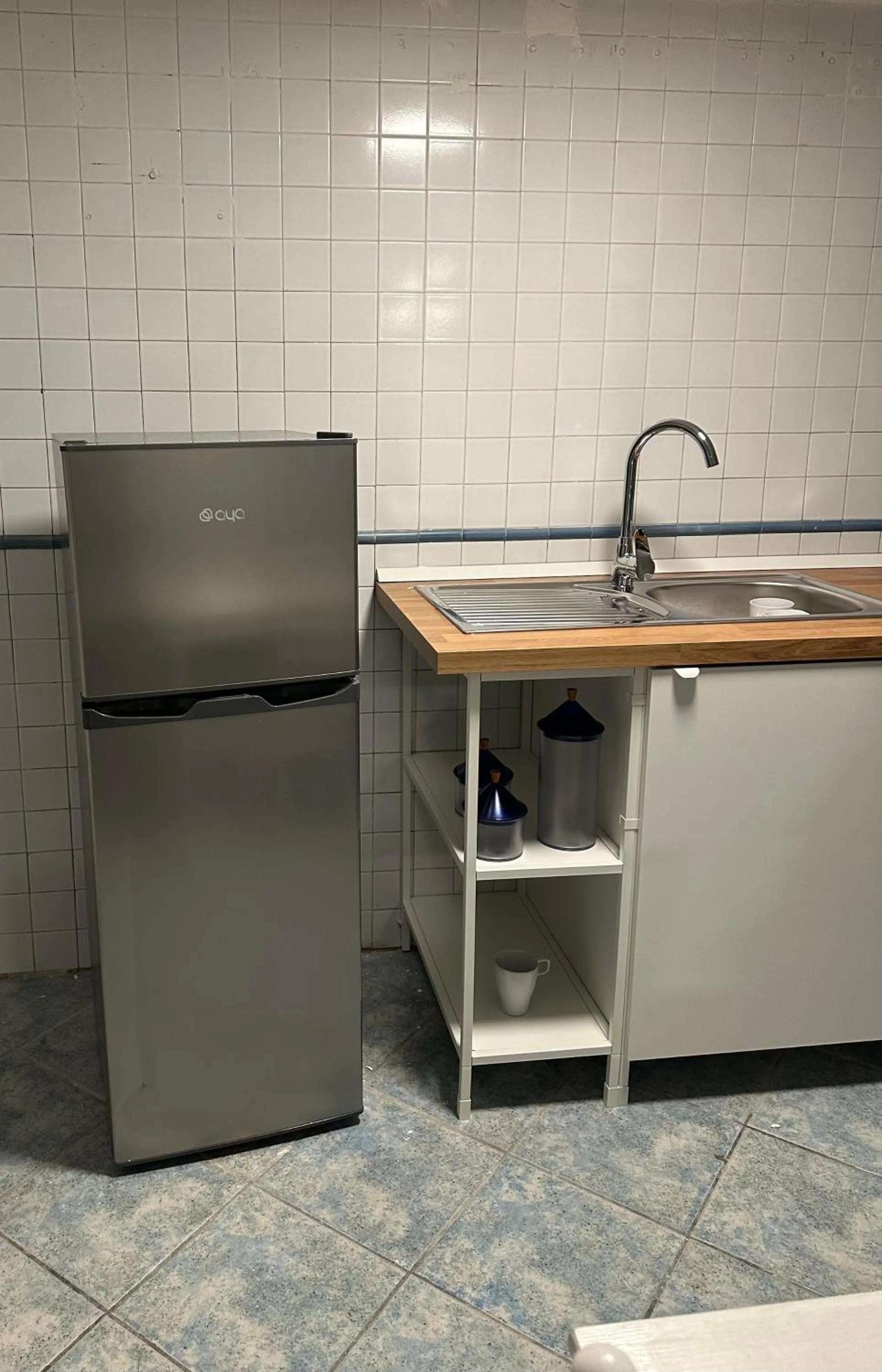 Kitchen or kitchenette in La Scalinata di Chiaia