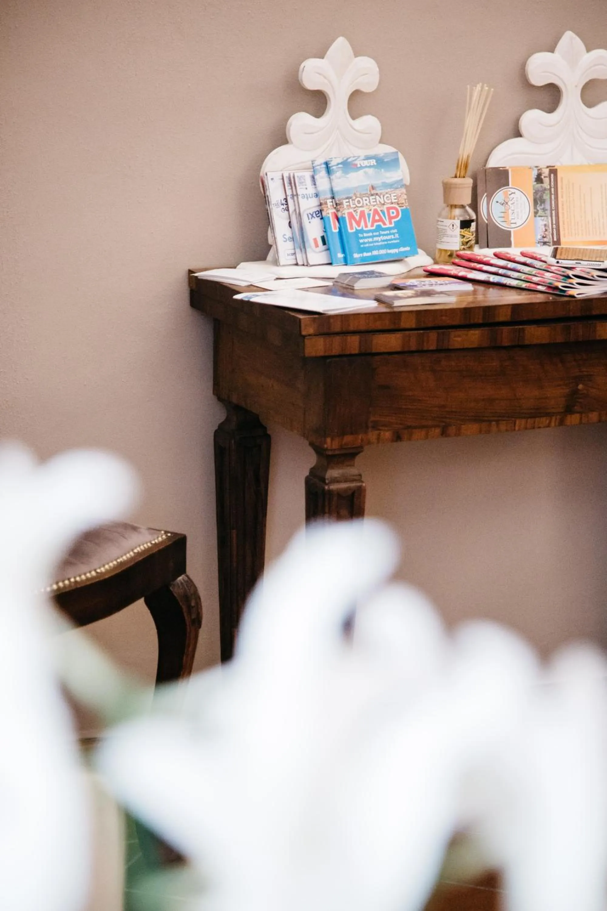 Living room in Residenza Ognissanti